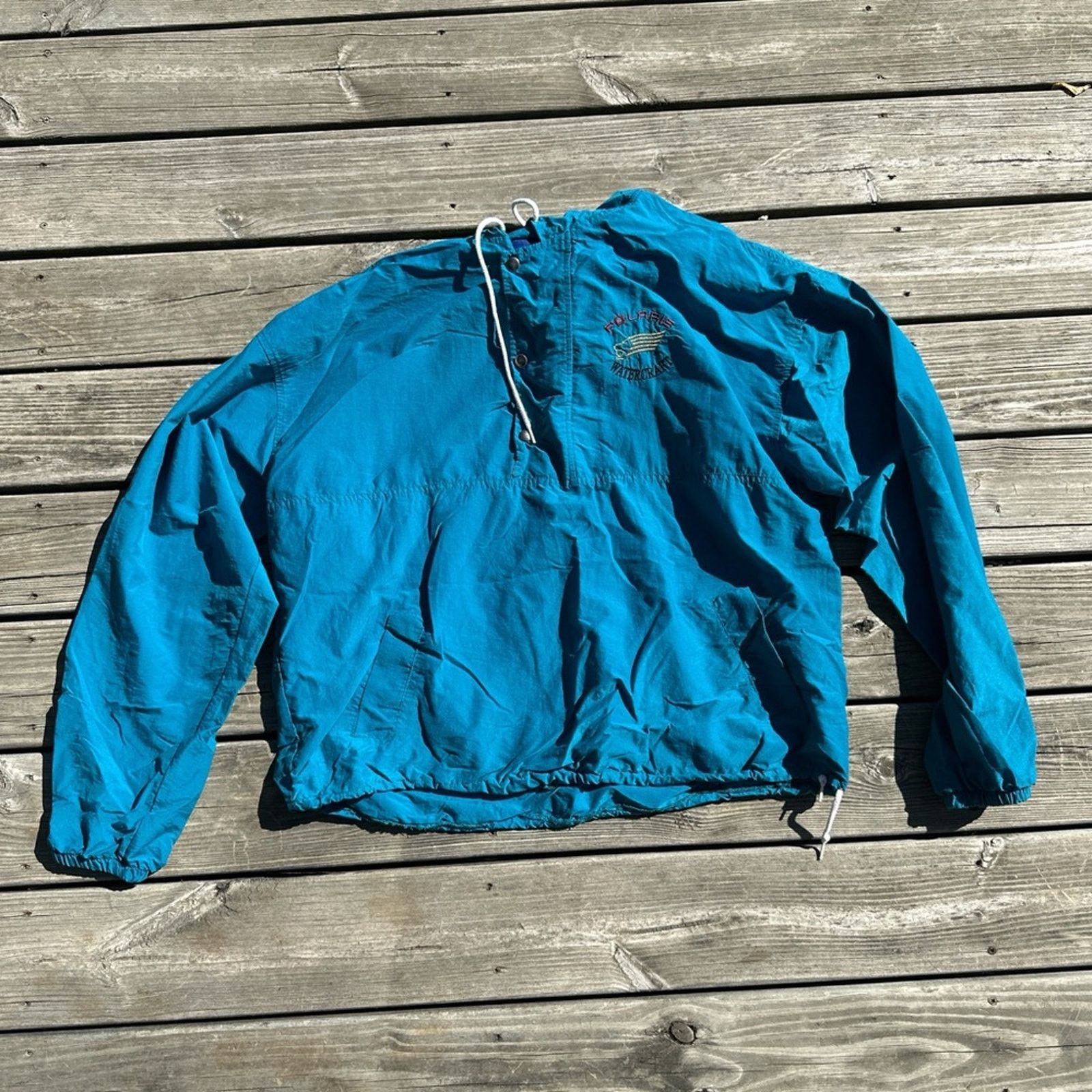 Vintage Vintage Polaris Blue Windbreaker‎ Jacket Size US XXL / EU 58 / 5 - 1 Thumbnail
