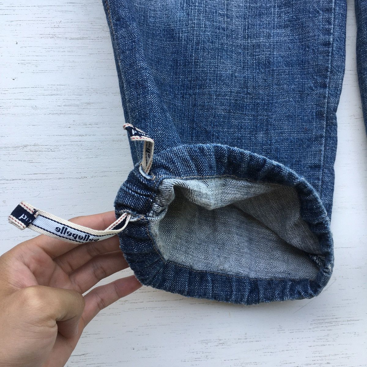 Marc Buchanan Crazy Y2K Vintage Pelle Pelle Jeans Baggy String Leg Size US 32 / EU 48 - 18 Thumbnail