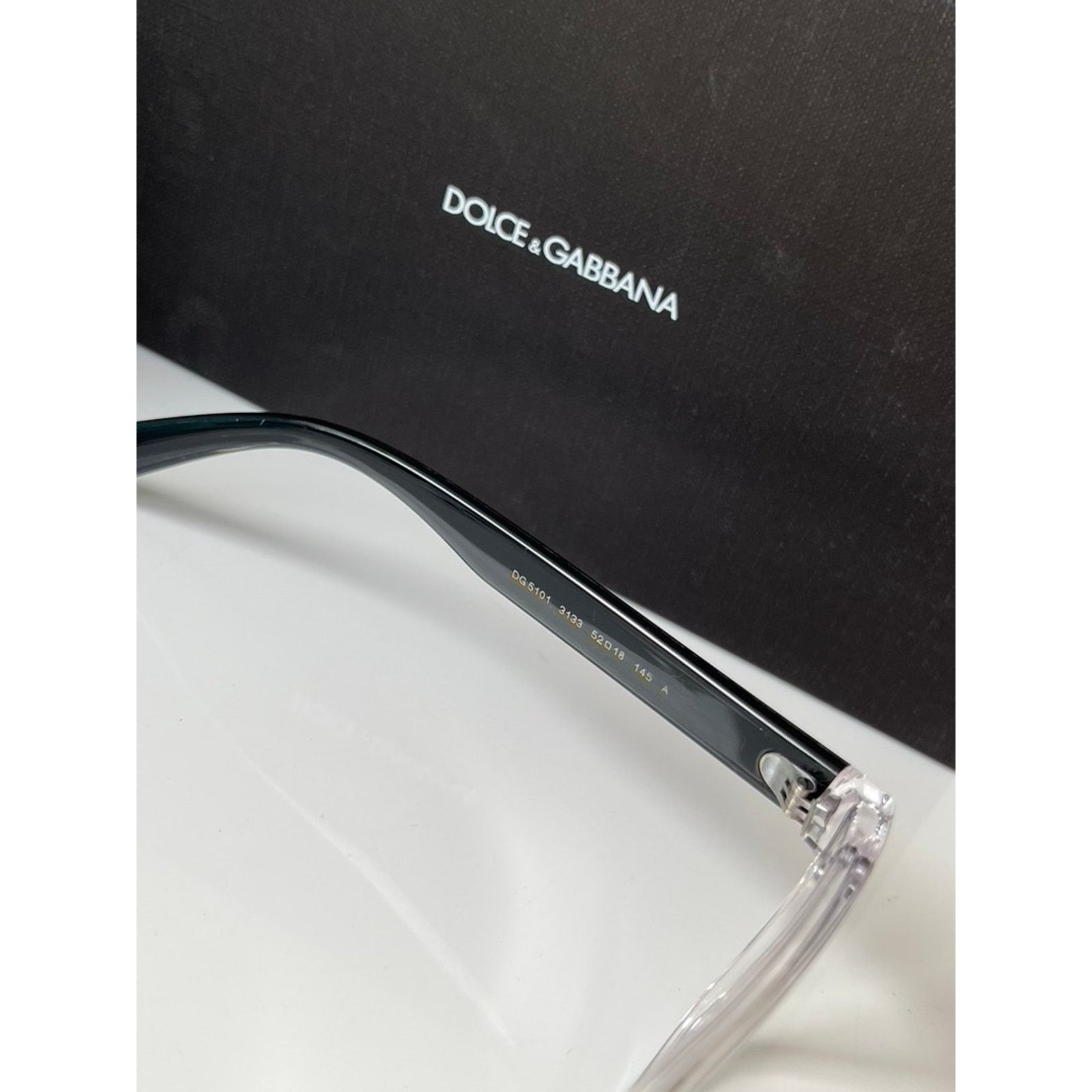 Dolce & Gabbana NEW Dolce Gabbana DG5101 Clear Logo Eyeglasses Frames Size ONE SIZE - 8 Thumbnail
