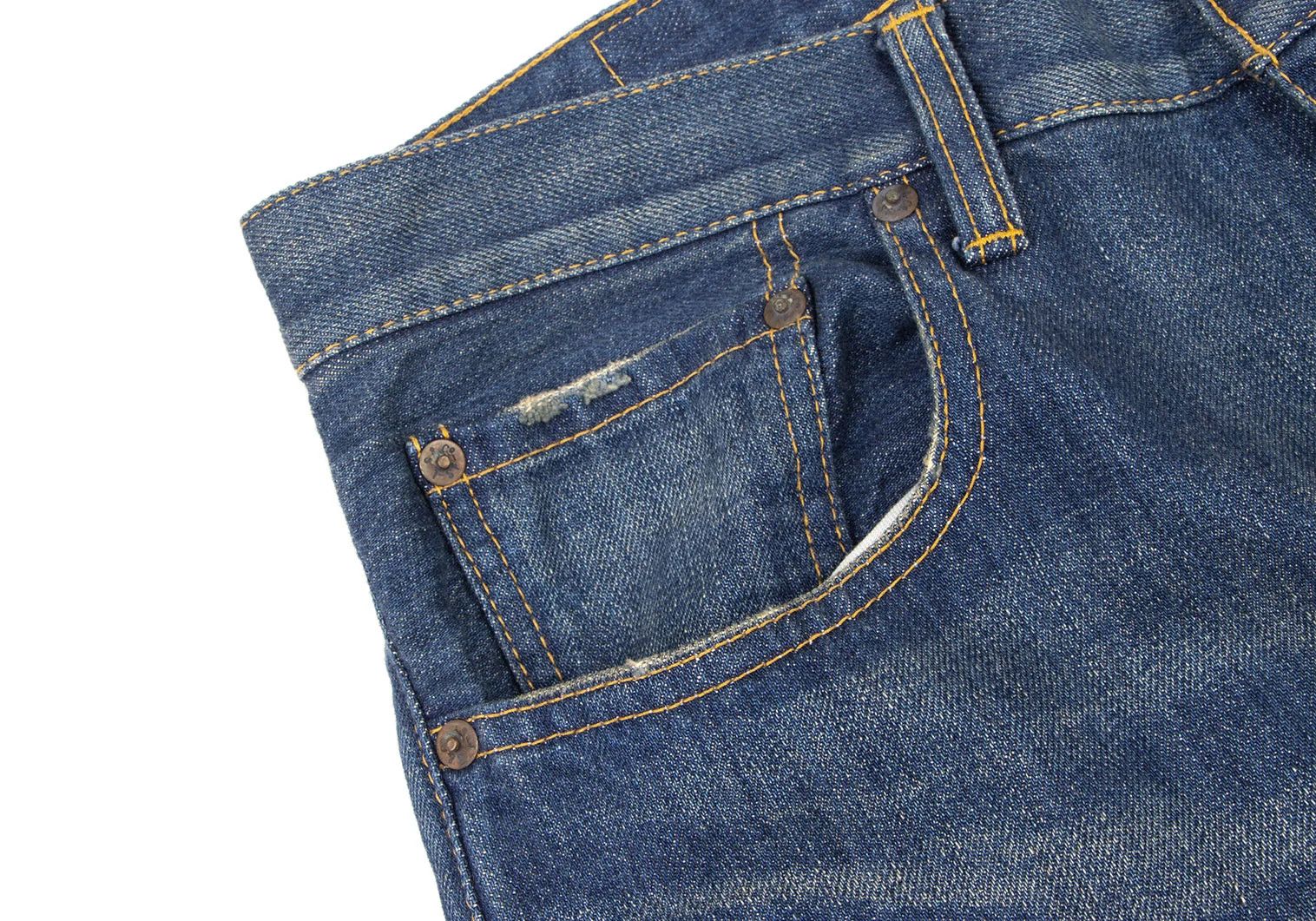 Junya Watanabe Checkered Denim Pants in Blue, Black, and Brown Size US 30 / EU 46 - 4 Thumbnail