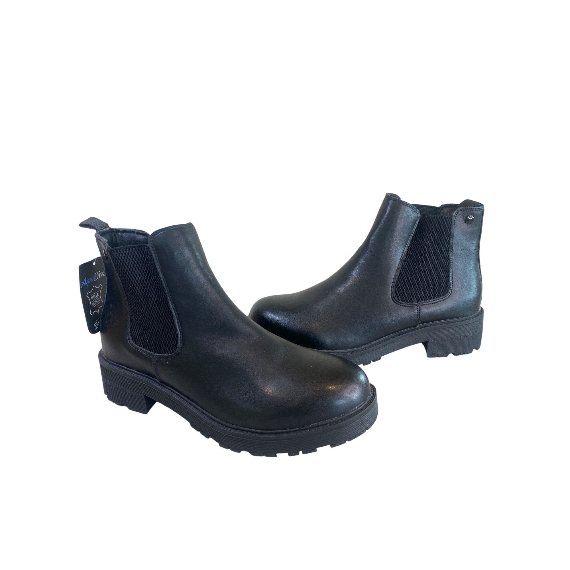 Other NWT AQUA DIVA 10 Savannah Chelsea Waterproof Ankle Boot Leat Size US 10 / IT 40 - 2 Thumbnail