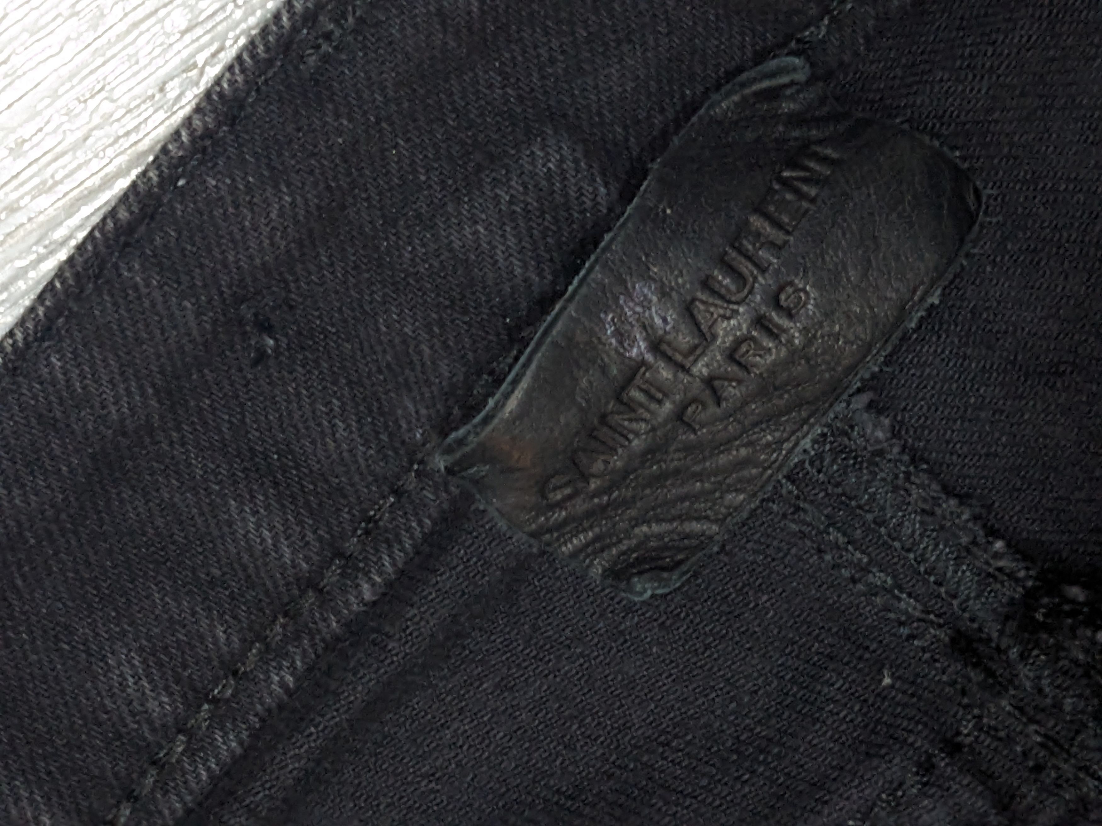 Saint Laurent Paris Saint Laurent D05 Denim Jeans Size 29" - 9 Thumbnail