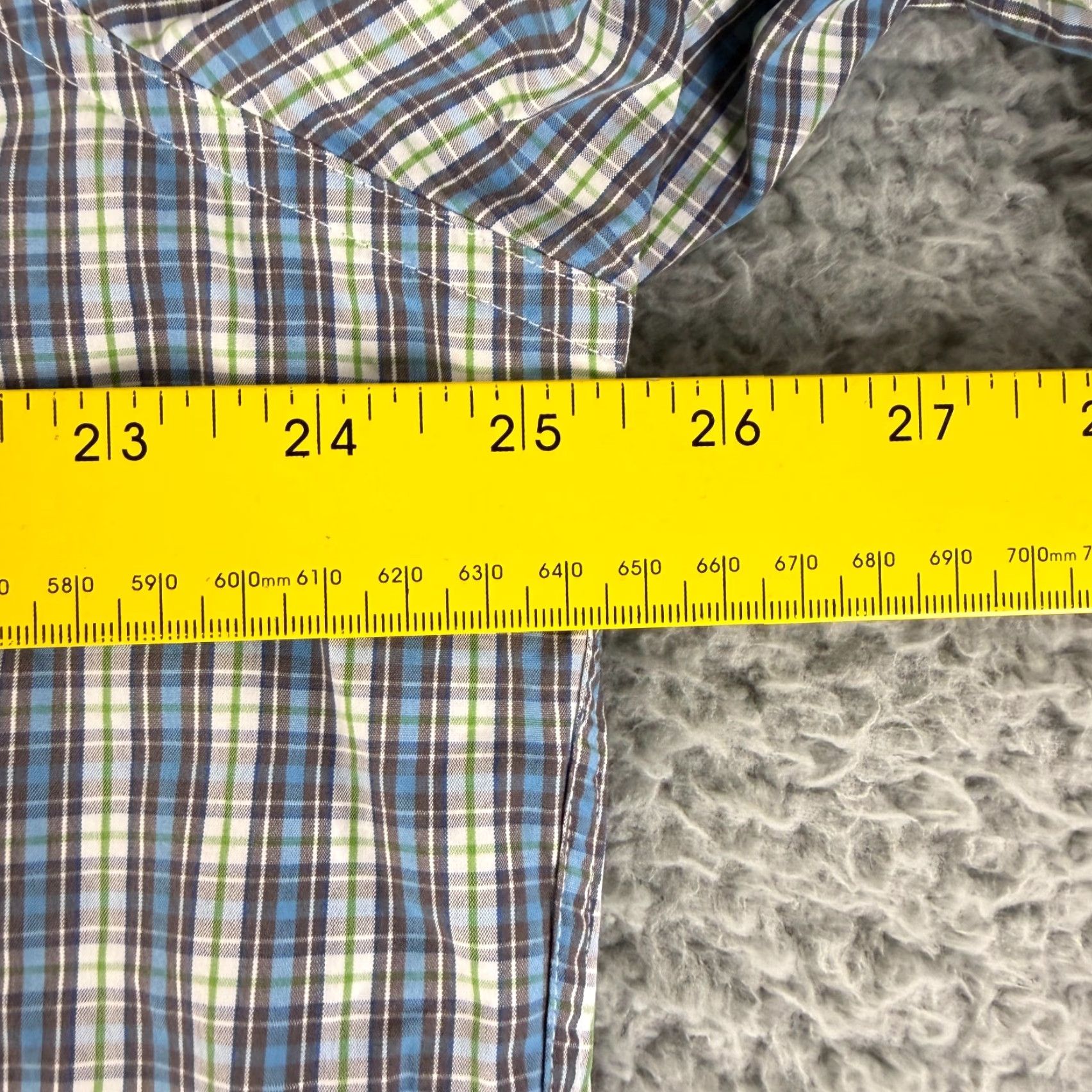 Pinko Thomas Pink Button-Up Shirt Men XL Blue Plaid Casual Fit Long Sleeve Cotton Size US XL / EU 56 / 4 - 5 Thumbnail