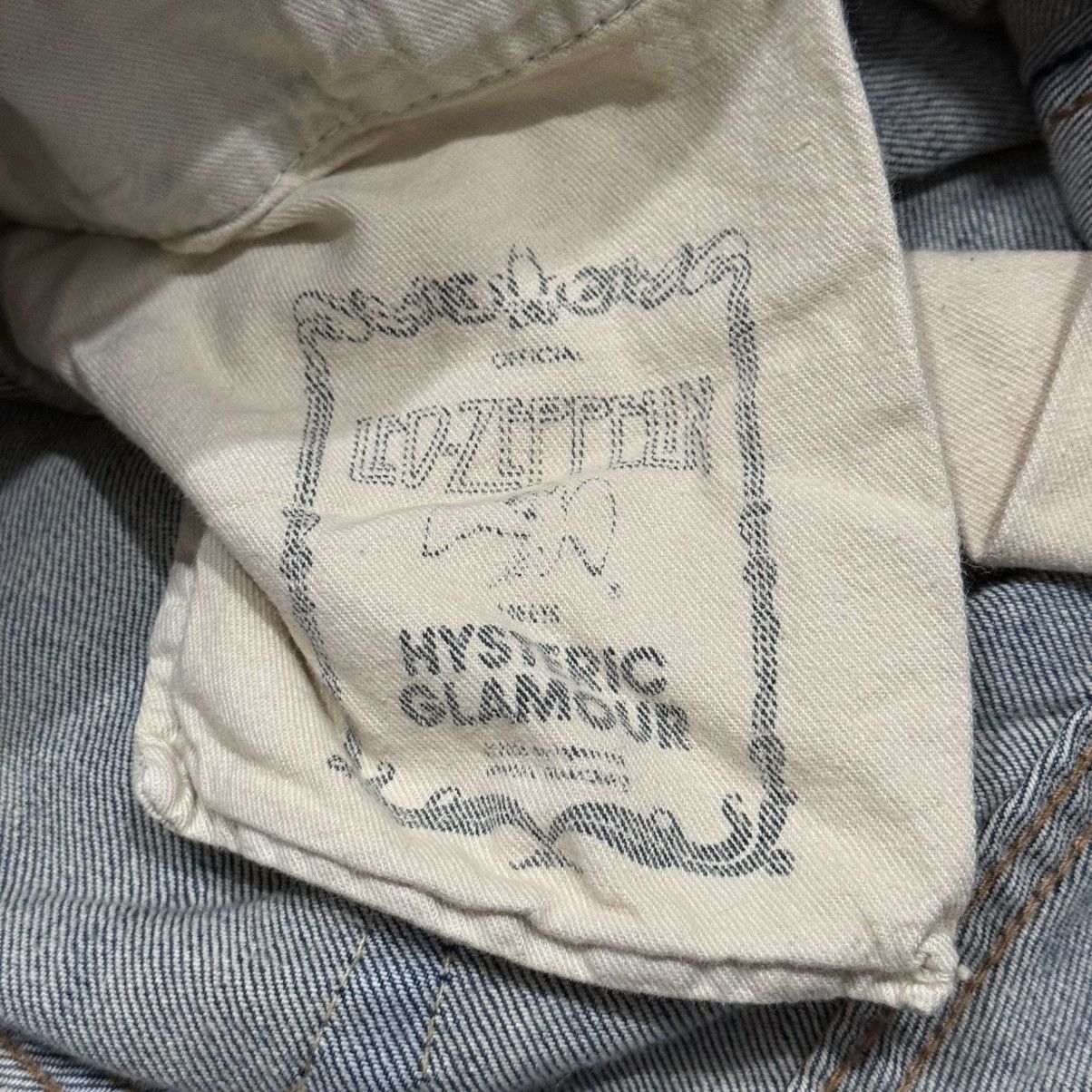 Hysteric Glamour Hysteric Glamour x Led Zeppelin y2k Punk Style Bootcut Jeans Size 29" - 8 Thumbnail