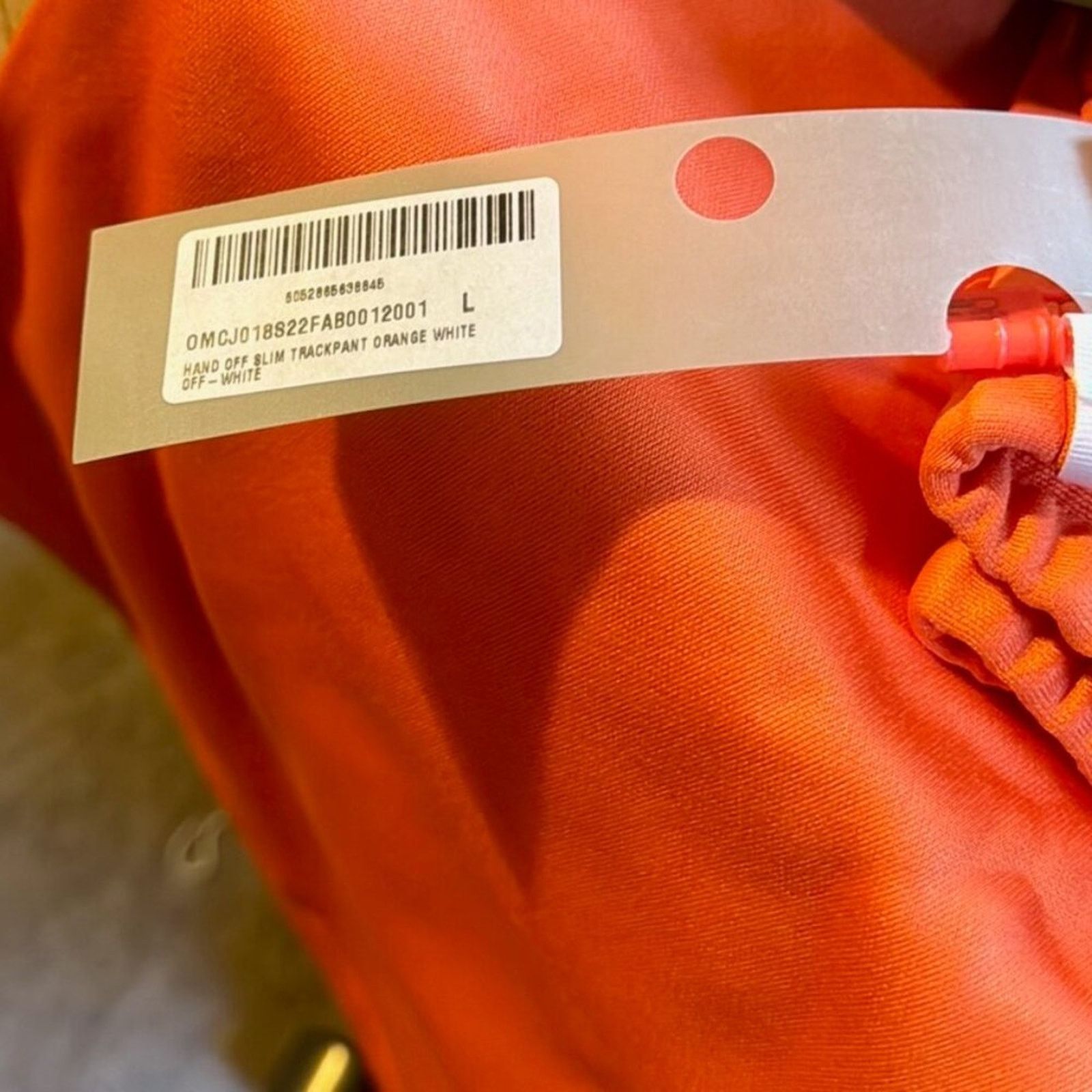 Off-White Off White Hand Off Slim Track Pants Orange L Size US 34 / EU 50 - 13 Thumbnail