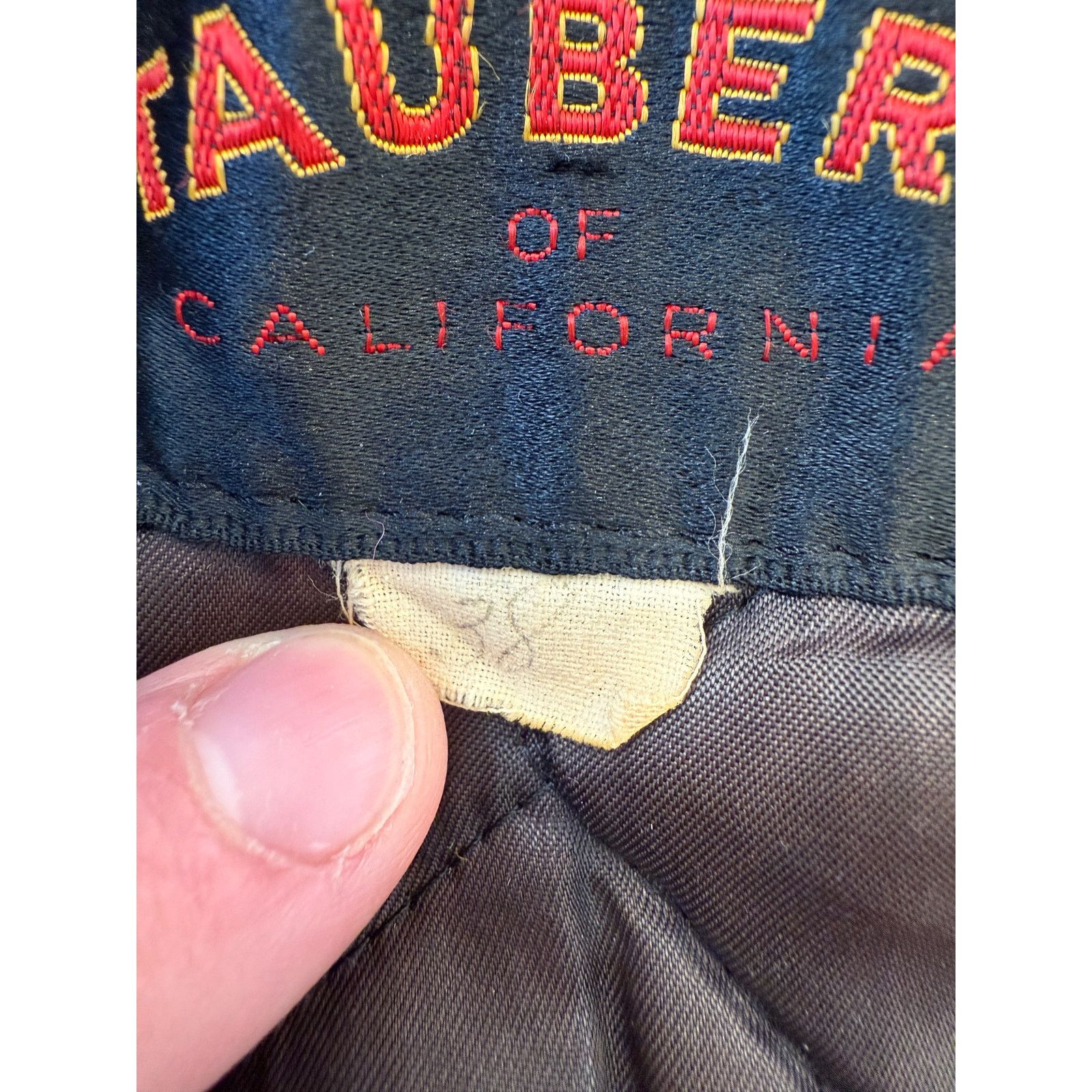 Vintage Vintage Taubers of California 60's Leather Moto Jacket Size US M / EU 48-50 / 2 - 4 Thumbnail