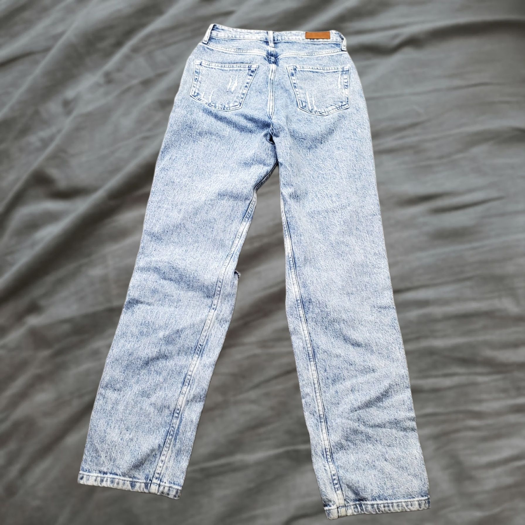 Vintage Social Tourist Straight Jeans Women 1R Blue Denim Stretch 5-Pocket Inseam 29.5" Vintage No Size 25" / US 0 / IT 36 - 1 Thumbnail
