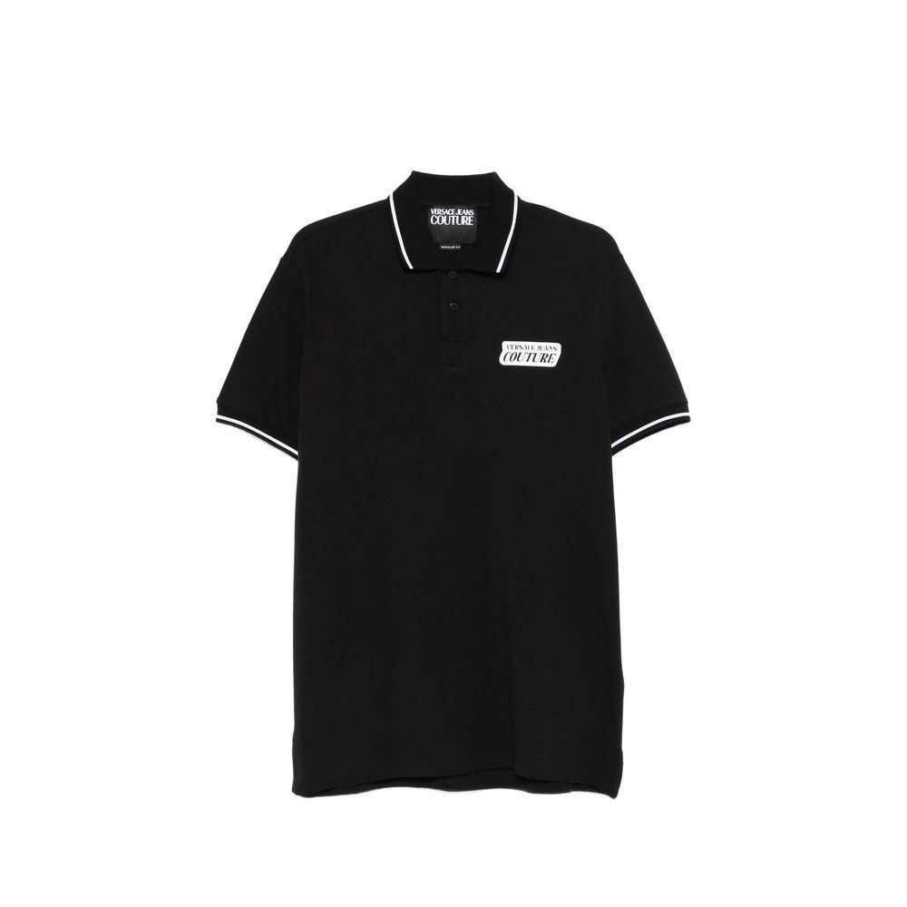 Versace Jeans Couture Versace Jeans Couture BLACK Polo Shirts Size US XL / EU 56 / 4 - 1 Thumbnail