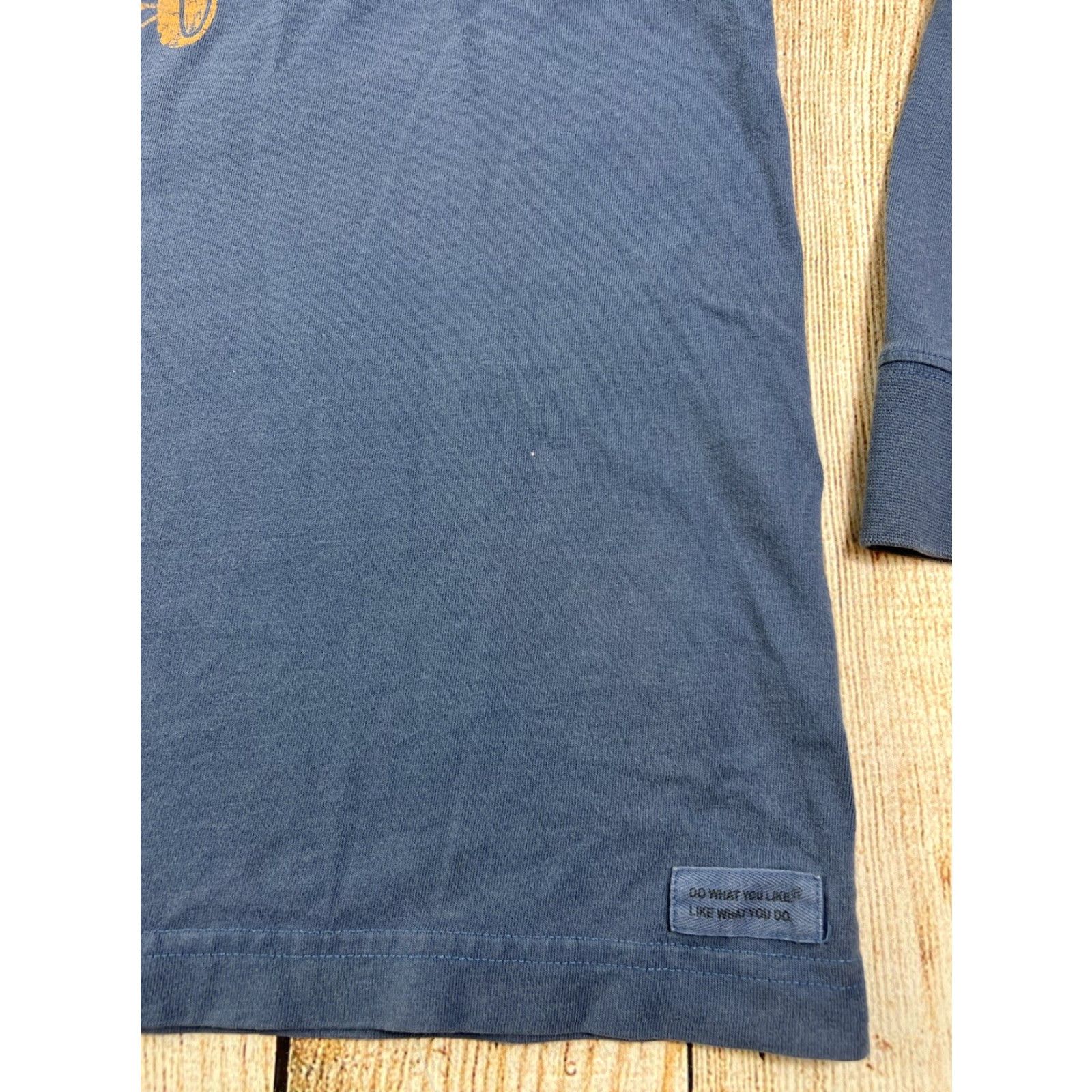 Life is Good Life is Good Long Sleeve Shirt Size L Blue Classic Fit Men T-Shirt Size US L / EU 52-54 / 3 - 3 Thumbnail