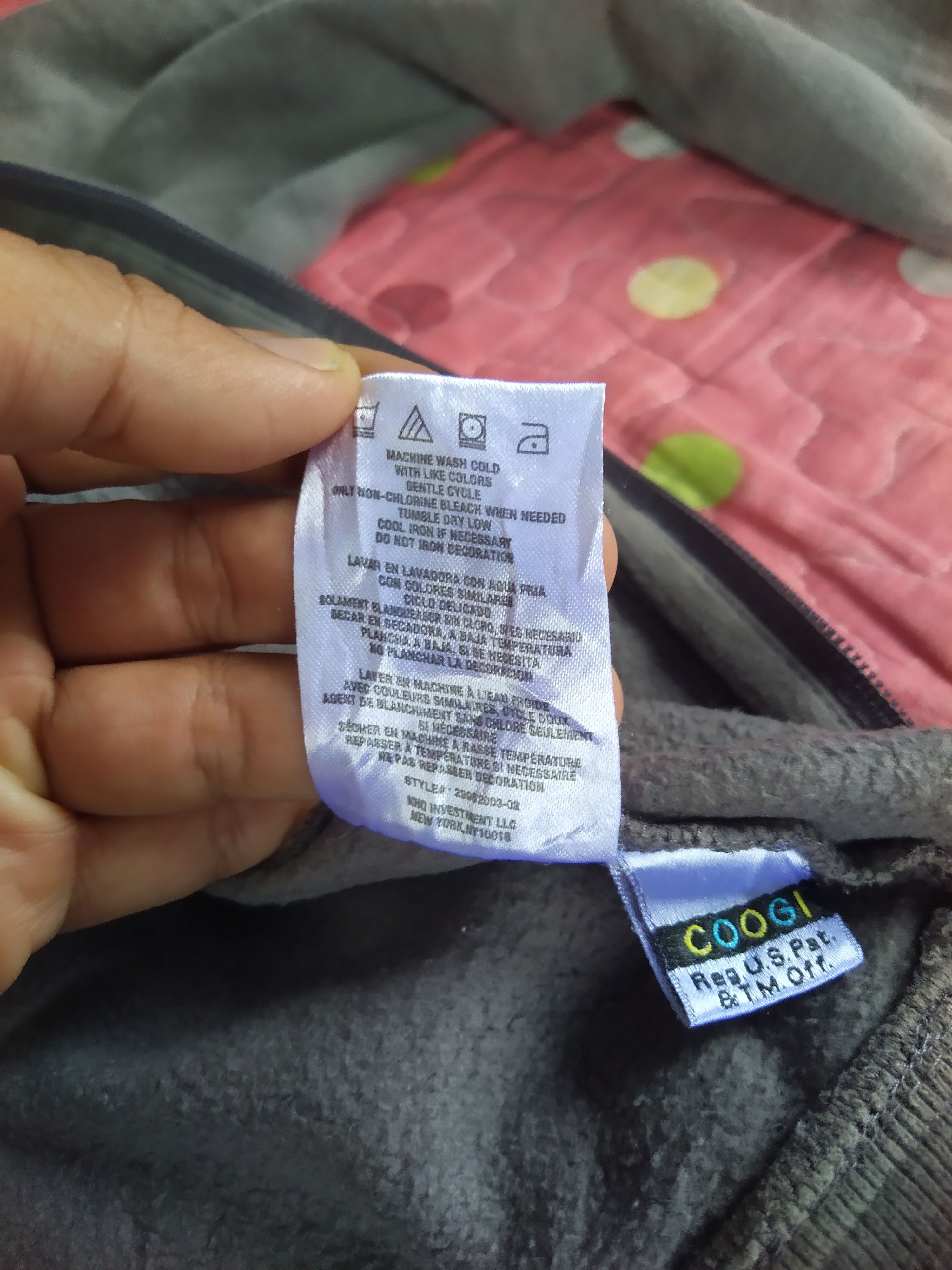 Coogi Coogi Australia Grey Full-Zip Hoodie with Multi-Color Logo Size US S / EU 44-46 / 1 - 5 Thumbnail