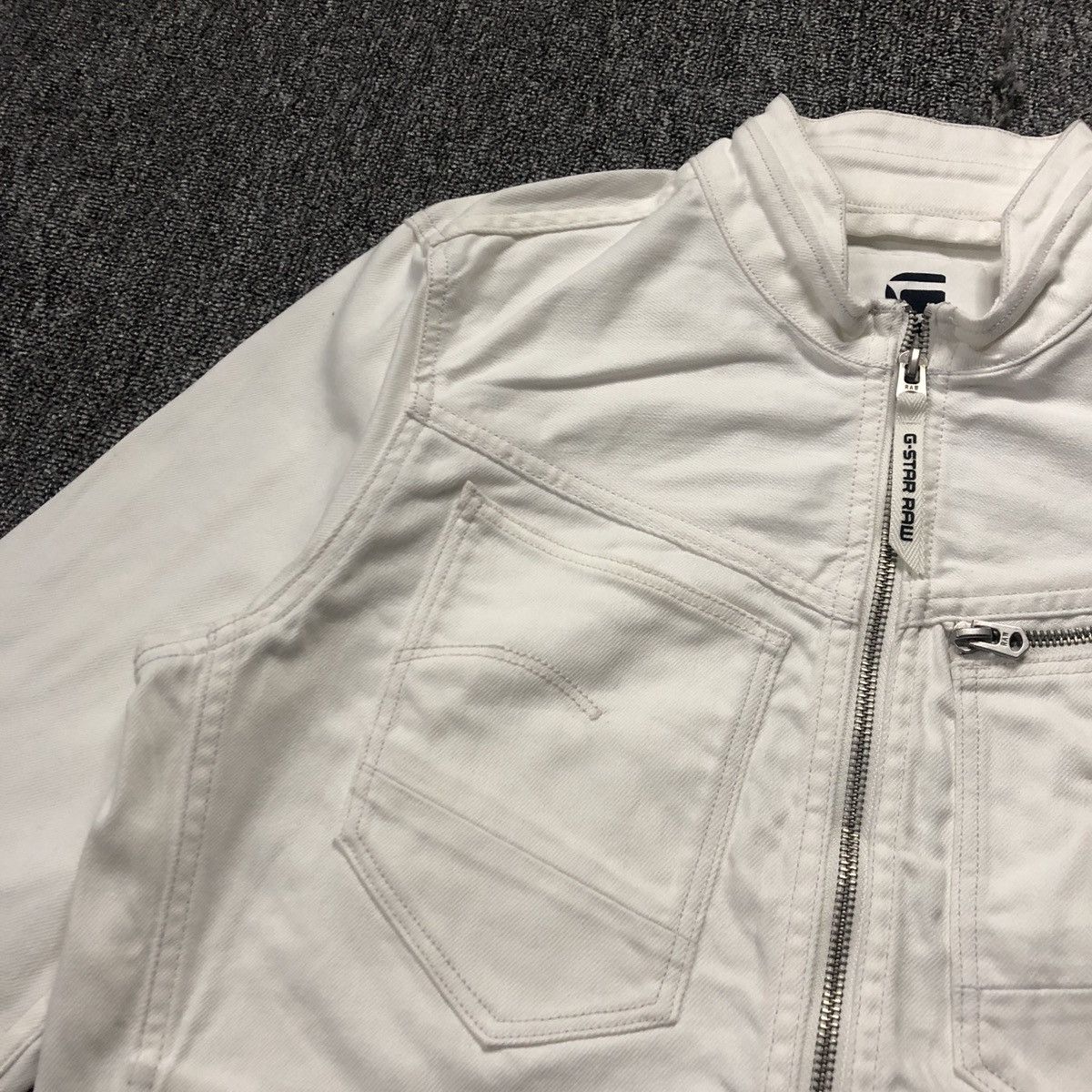G-Star G Star Raw Denim Zipper Jacket Size US S / EU 44-46 / 1 - 9 Thumbnail