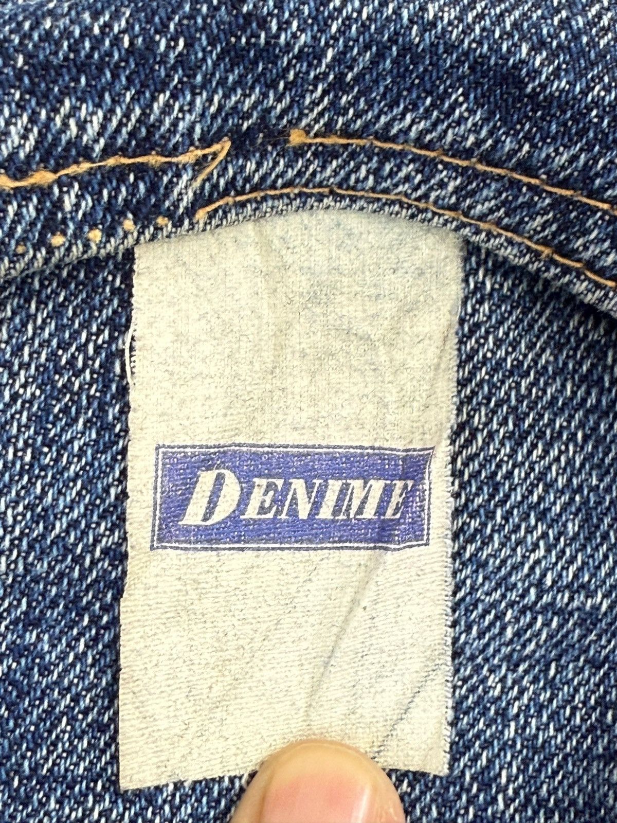 Denime Vintage Denime Japan Blue Faded Loose Style Jeans Size US 32 / EU 48 - 9 Thumbnail