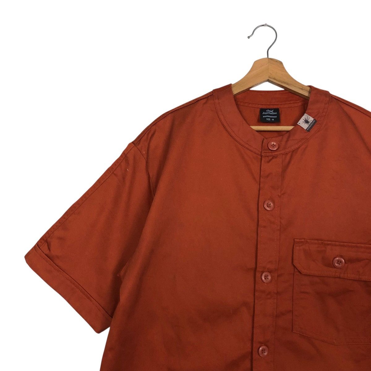 Japanese Brand 📌Short Sleeve Button Work Shirt Jacket Miharayasuhiro Japan Size US M / EU 48-50 / 2 - 8 Thumbnail