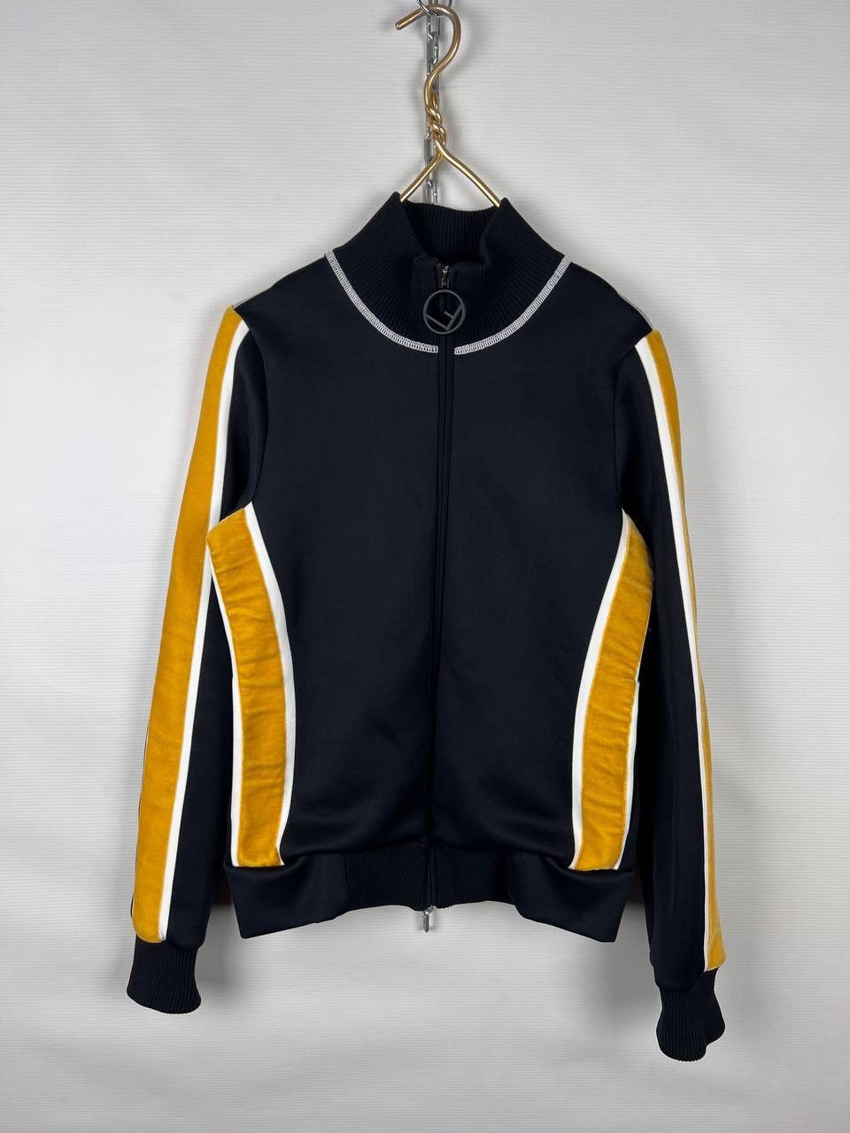 Fendi Fendi Roma velvet-trumped stretch-ponte jacket woman size 38 Size XS / US 0-2 / IT 36-38 - 1 Thumbnail