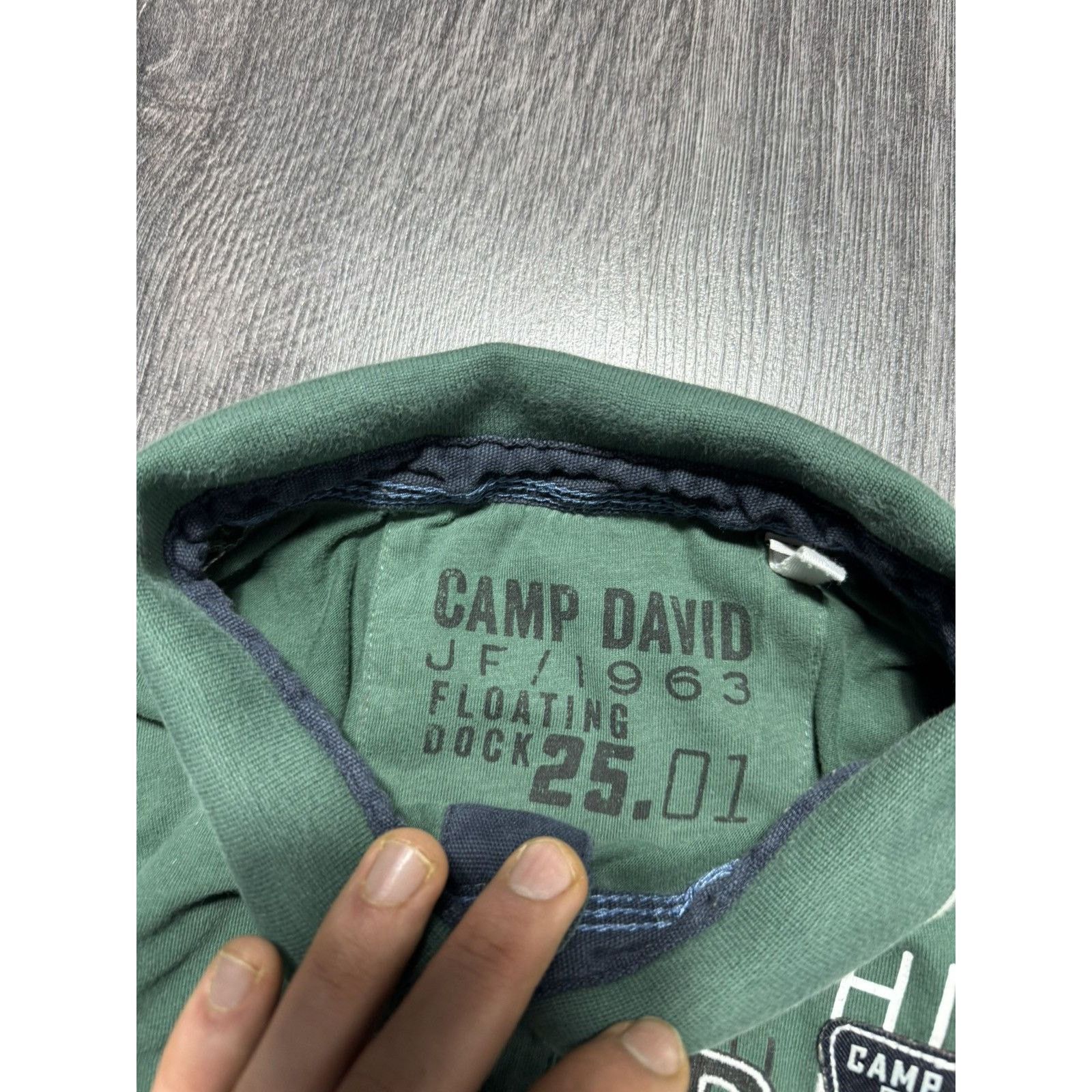 Japanese Brand × Vintage Vintage Y2K Camp David Avantgarde longsleve Size US XL / EU 56 / 4 - 6 Thumbnail
