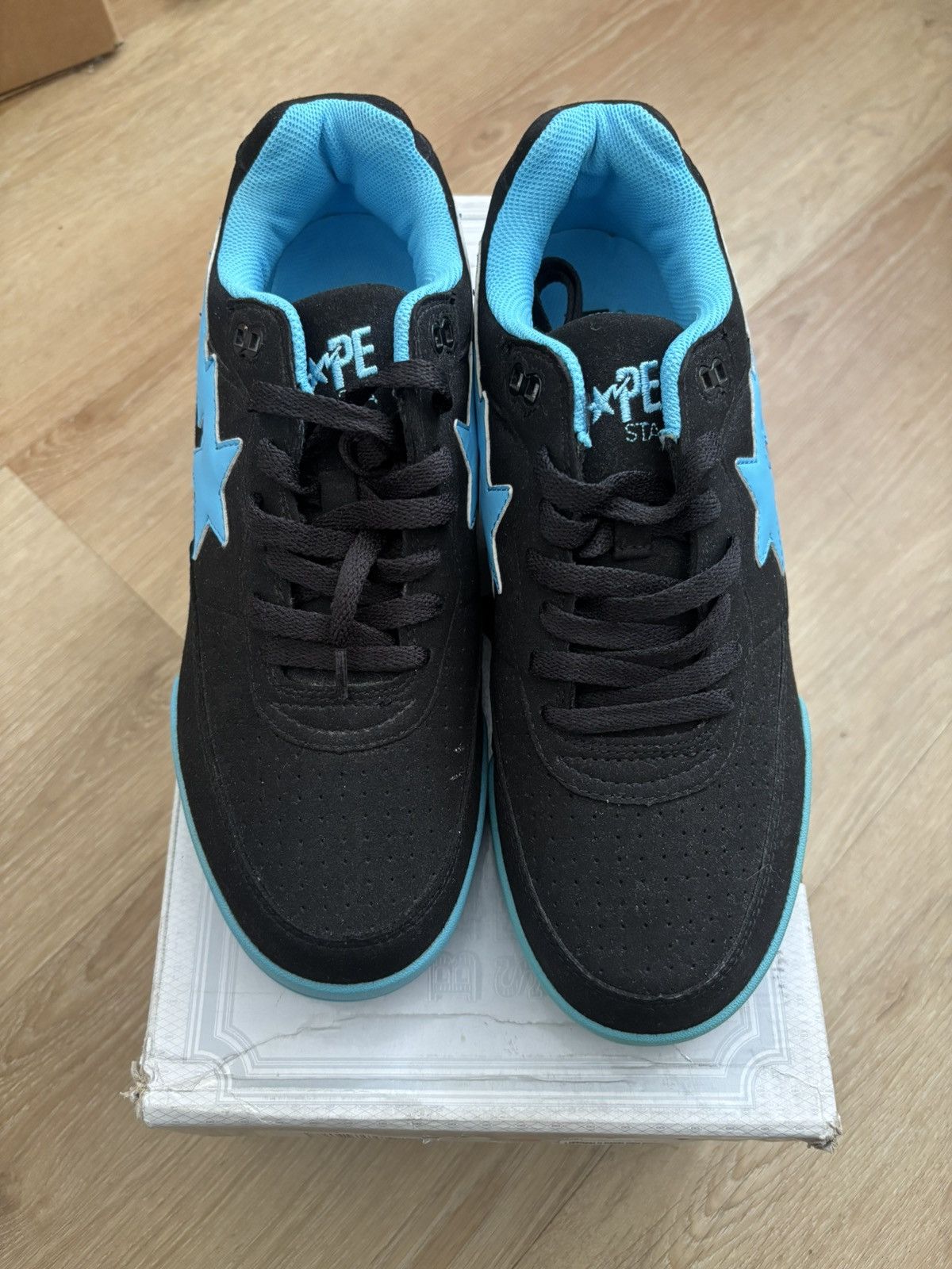 Bape Bape RoadSta M1 Low 'Blue Black' Size US 9 / EU 42 - 2 Thumbnail