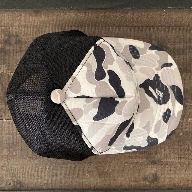 Bape 🔥Vintage🔥 BAPE CAMO trucker hat cap a bathing ape NIGO Size ONE SIZE - 5 Thumbnail