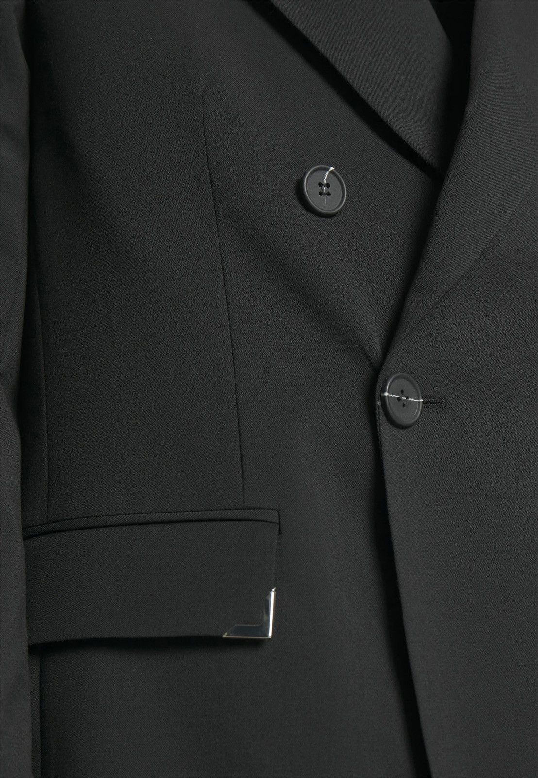 Han Kjobenhavn !DS! AW22 Han Kjobenhavn Boxy Suit Black Blazer Size 40R - 7 Thumbnail