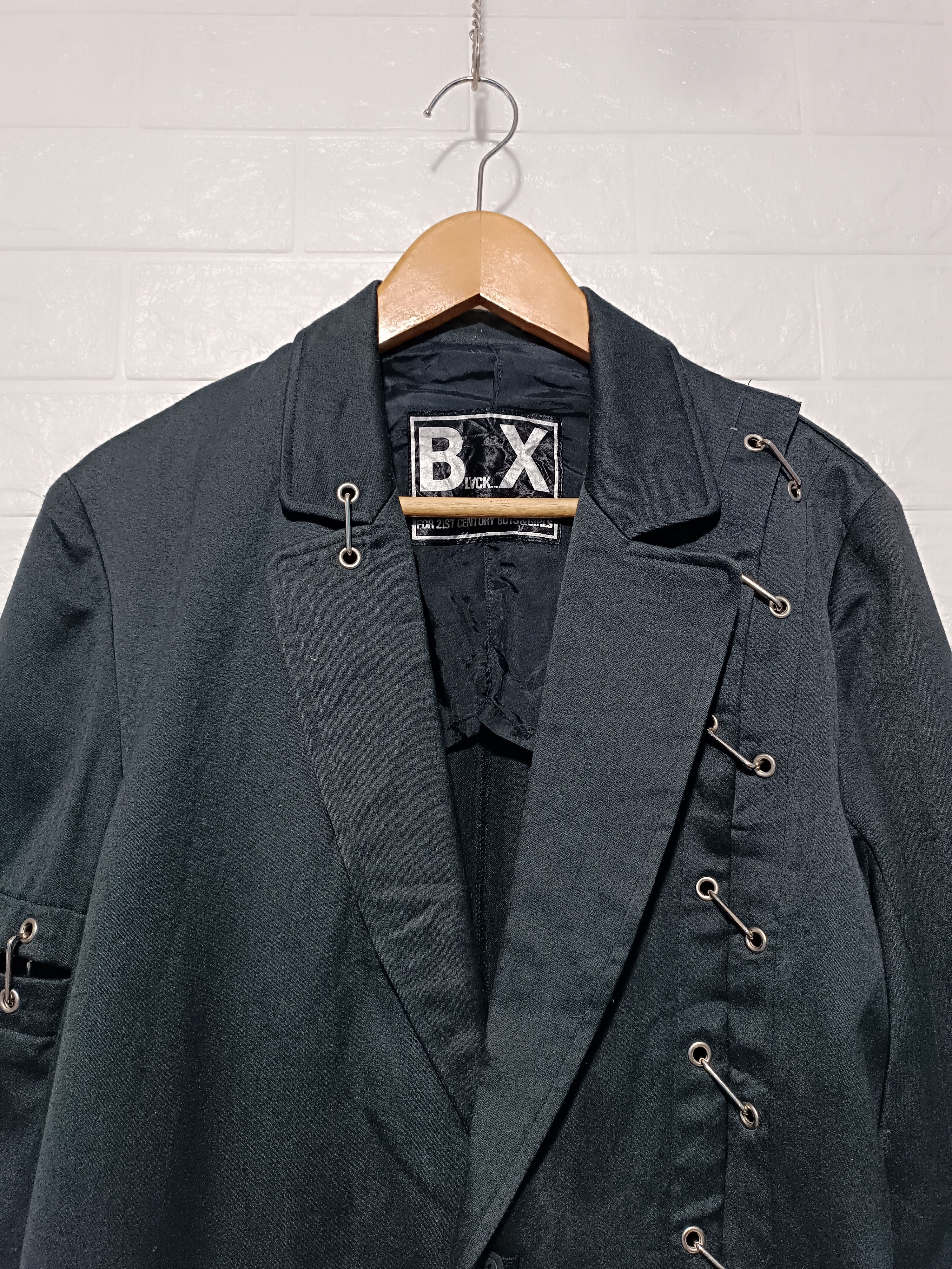 Japanese Brand Vintage Mad Punk Seditionaries Blazer Jacket Size US M / EU 48-50 / 2 - 3 Thumbnail