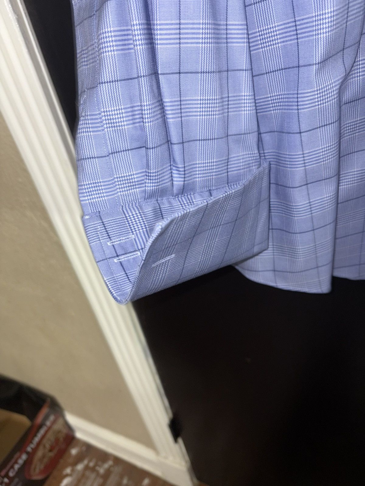 Tasso Elba Tasso Elba blue button up w/ French Cuffs Size US XL / EU 56 / 4 - 3 Thumbnail