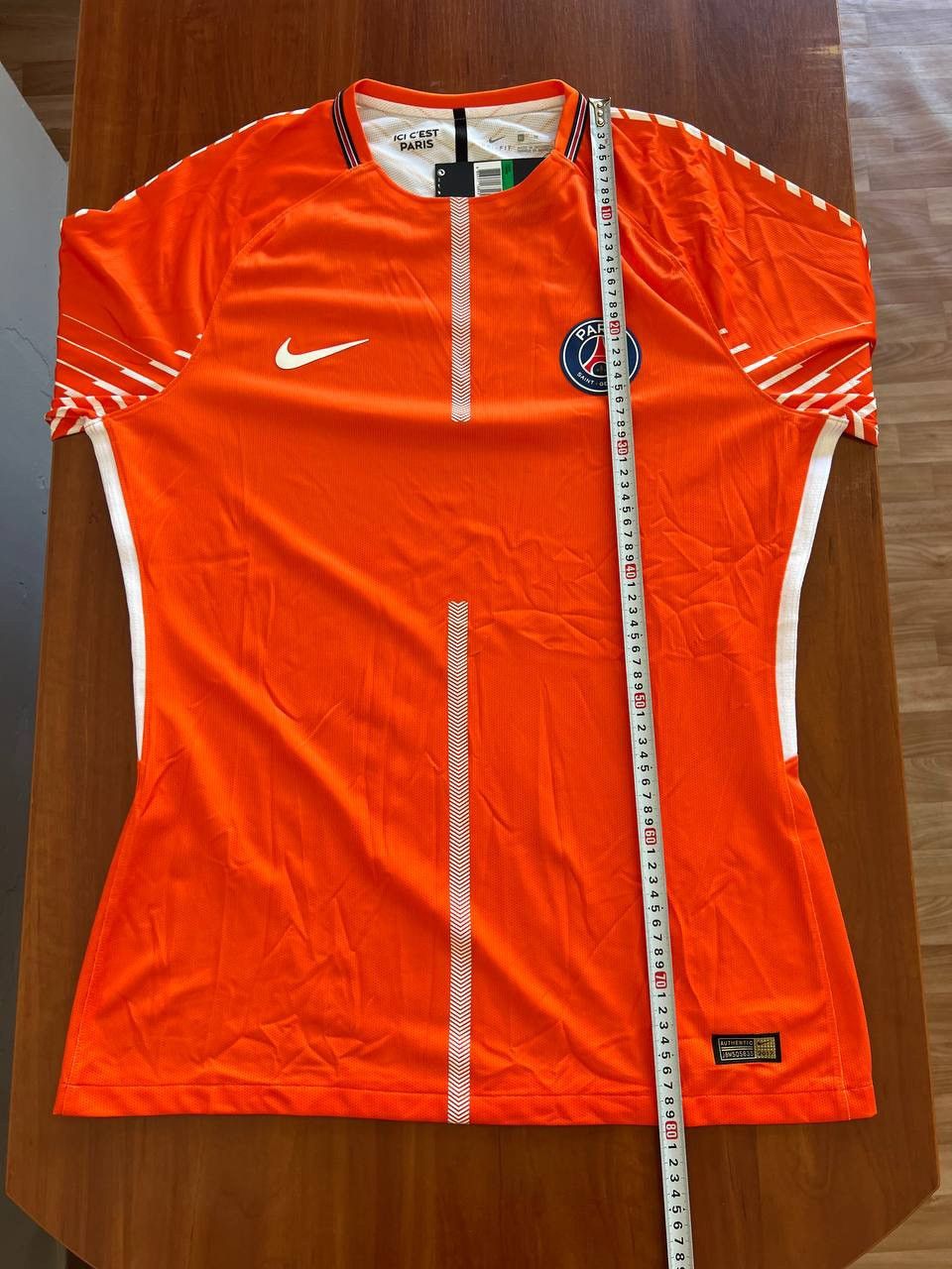 Nike NEW! 2018/19 PSG PARIS SAINT GERMAIN PLAYER ISSUED JERSEY Size US XL / EU 56 / 4 - 13 Thumbnail