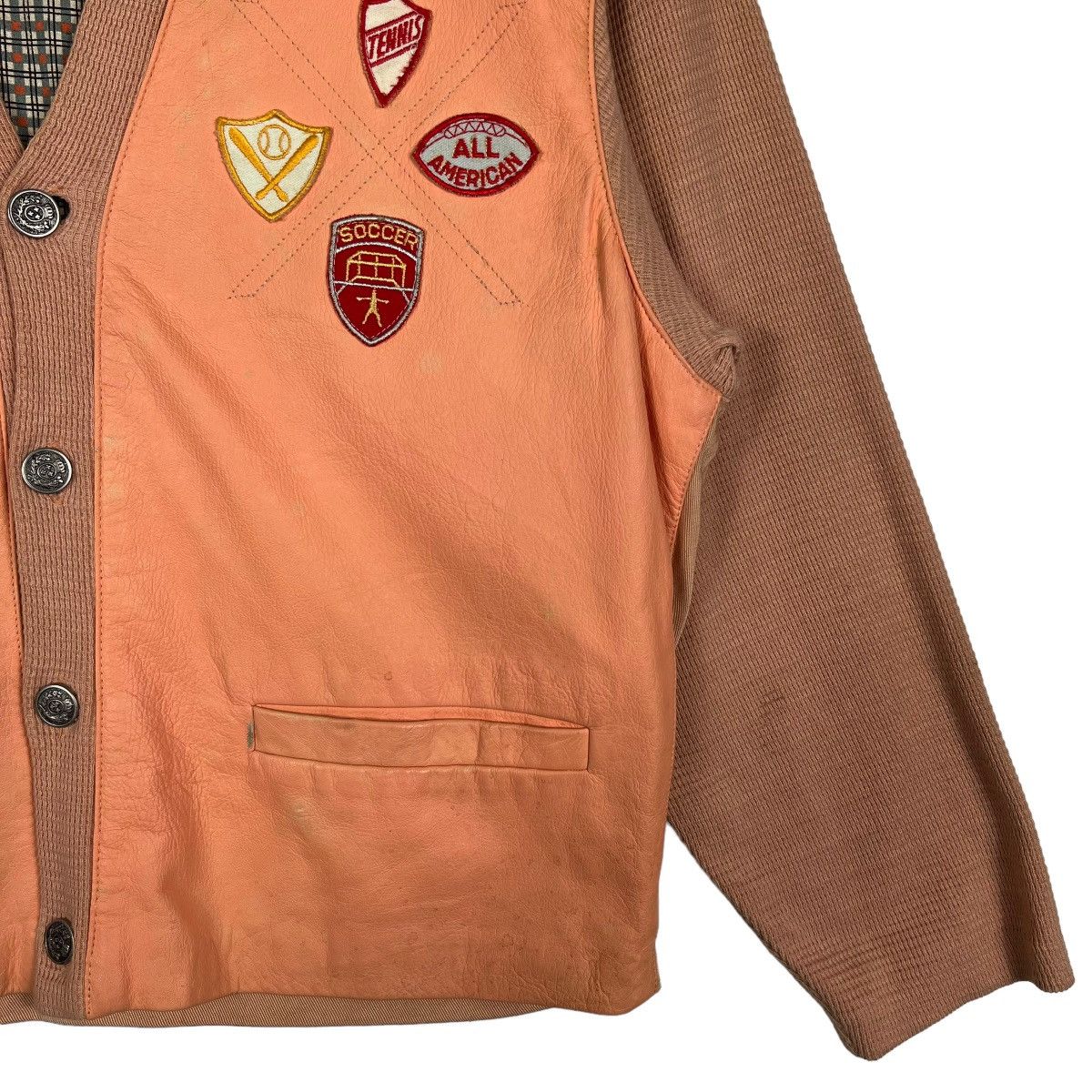Other 🔥 80s VINTAGE HYBRID CARDIGAN JACKET MADE IN FRANCE Size US M / EU 48-50 / 2 - 5 Thumbnail