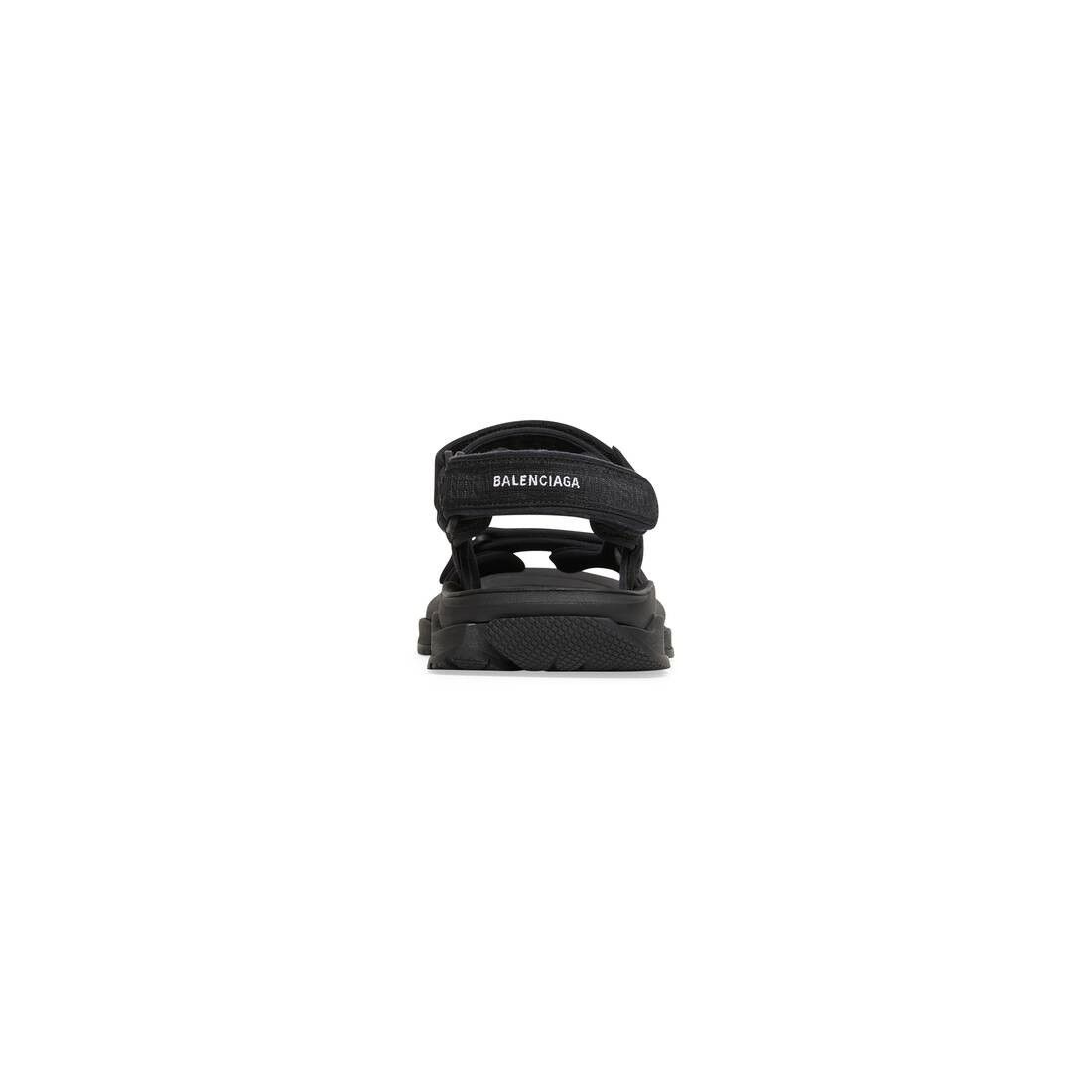 Balenciaga o1mt1gz0325 Tourist Sandals in Black Size US 10 / IT 40 - 5 Thumbnail