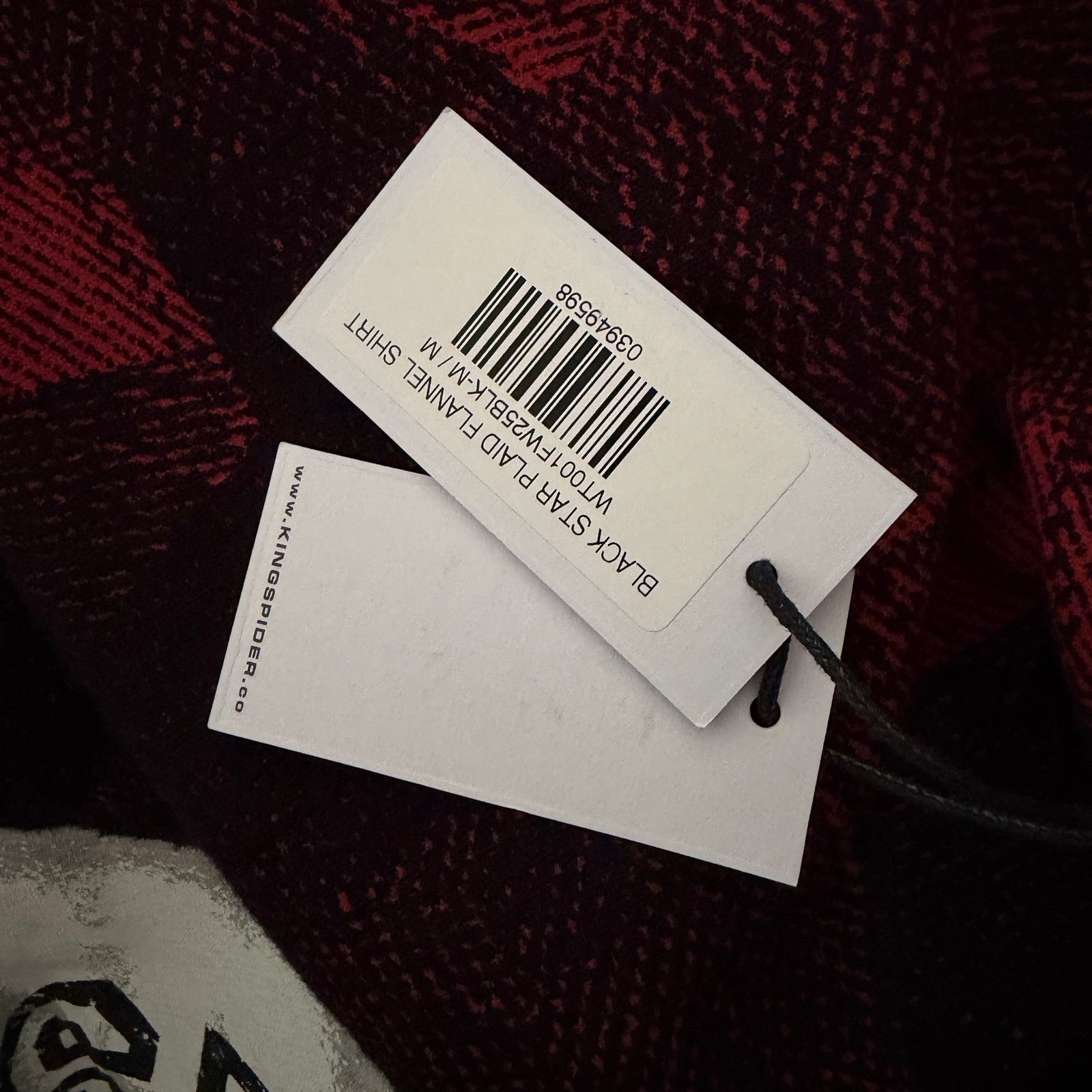 Sp5der Spider Young Thug Black Star Plaid Patchwork Flannel Shirt M Size US M / EU 48-50 / 2 - 8 Thumbnail