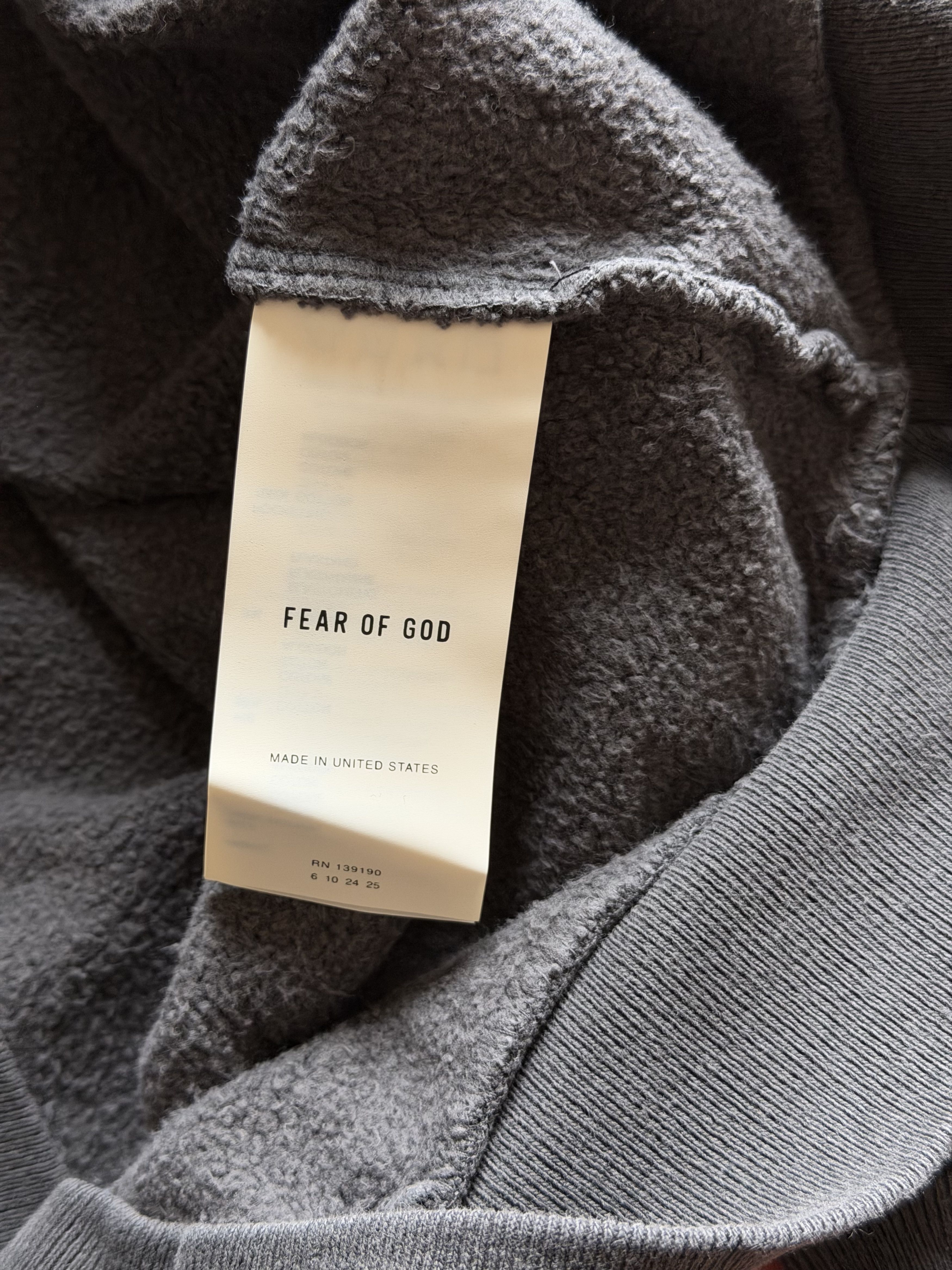 Fear of God Fear of God Sinners Hoodie in Black Size US M / EU 48-50 / 2 - 9 Thumbnail