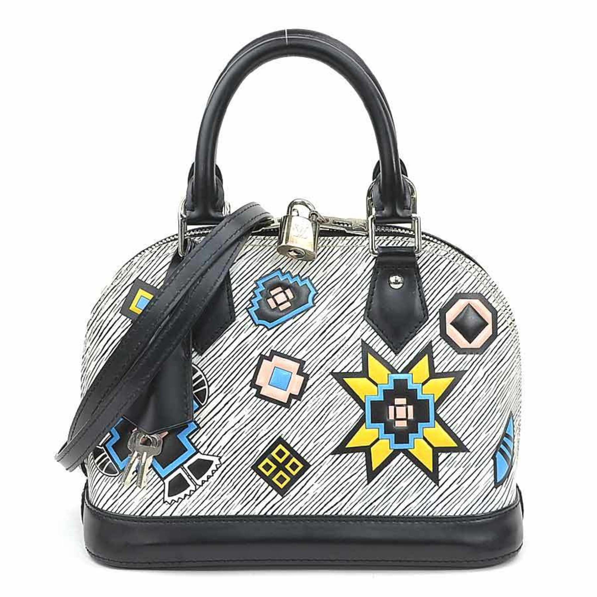 Louis Vuitton Alma BB Handbag/Shoulder Bag in Epi Denim and