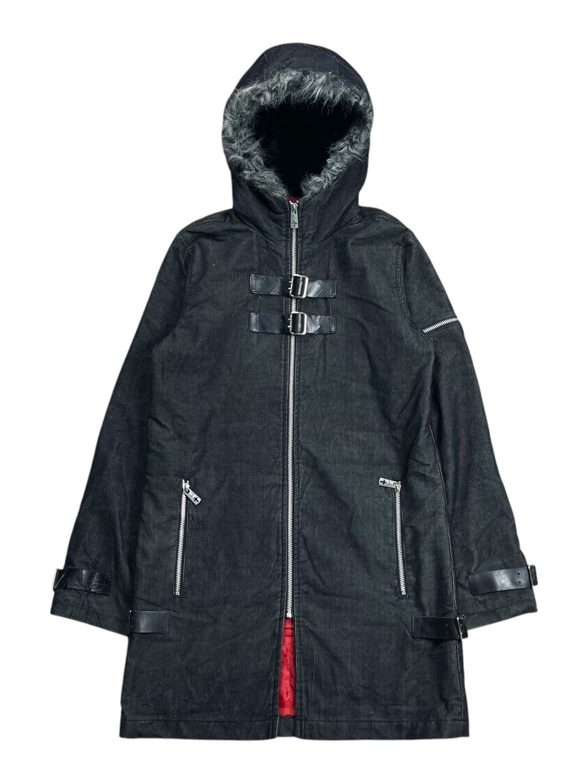 20471120 2000s No Future - Fur Hoodie Vkei Style Jacket Size US M / EU 48-50 / 2 - 1 Thumbnail