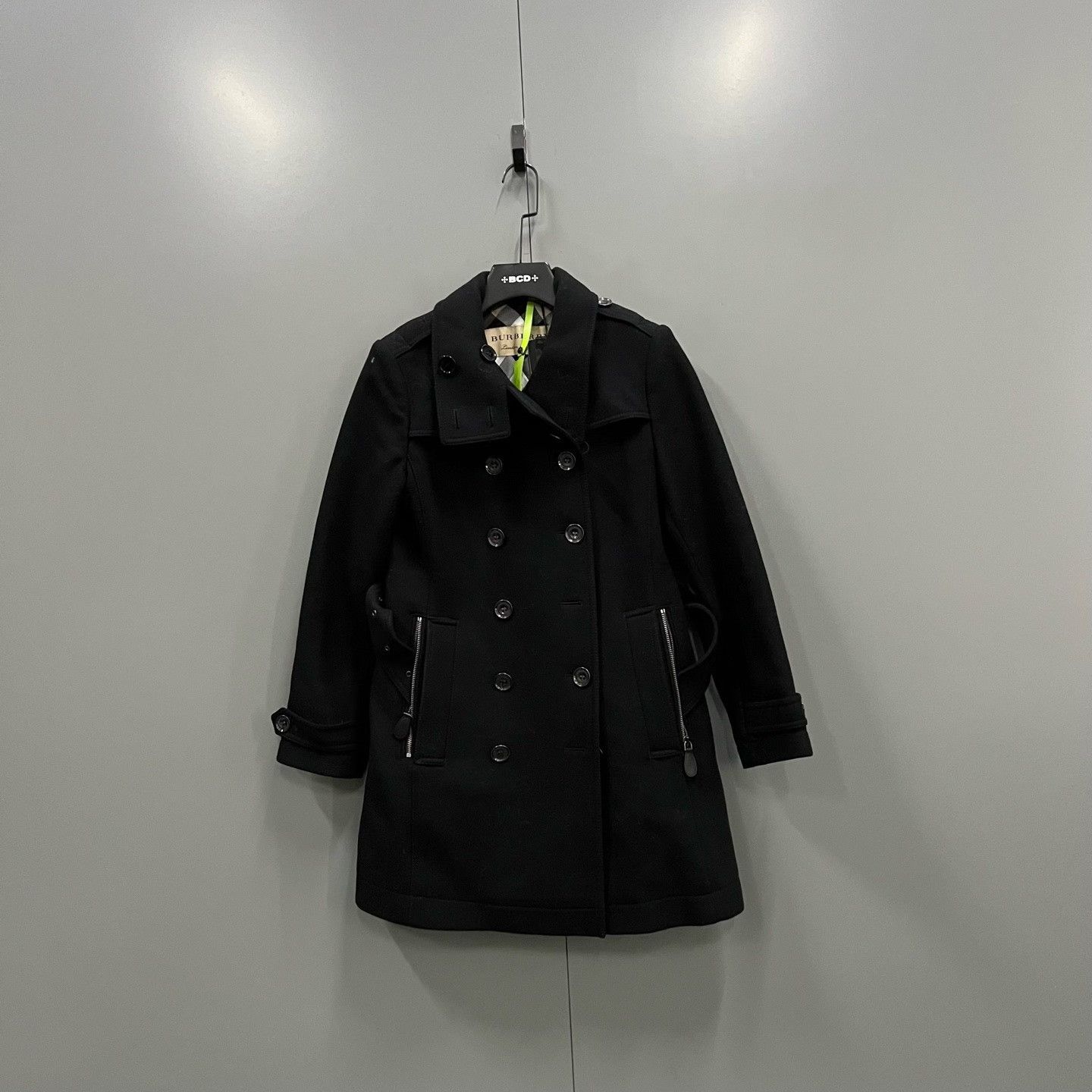 Burberry Burberry Black Coat it_38 Women Size XS / US 0-2 / IT 36-38 - 1 Thumbnail