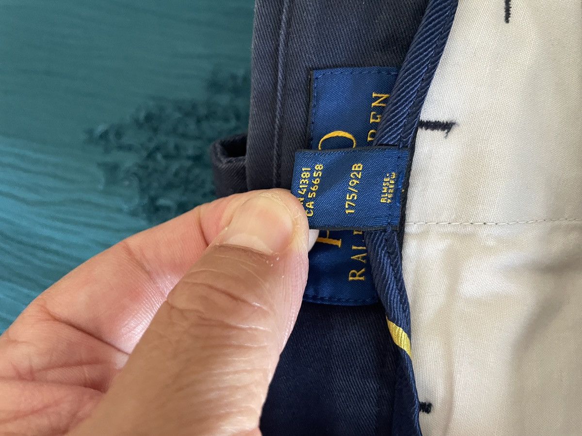 Polo Ralph Lauren FF Cuffed Chino Pants Size US 36 / EU 52 - 11 Thumbnail