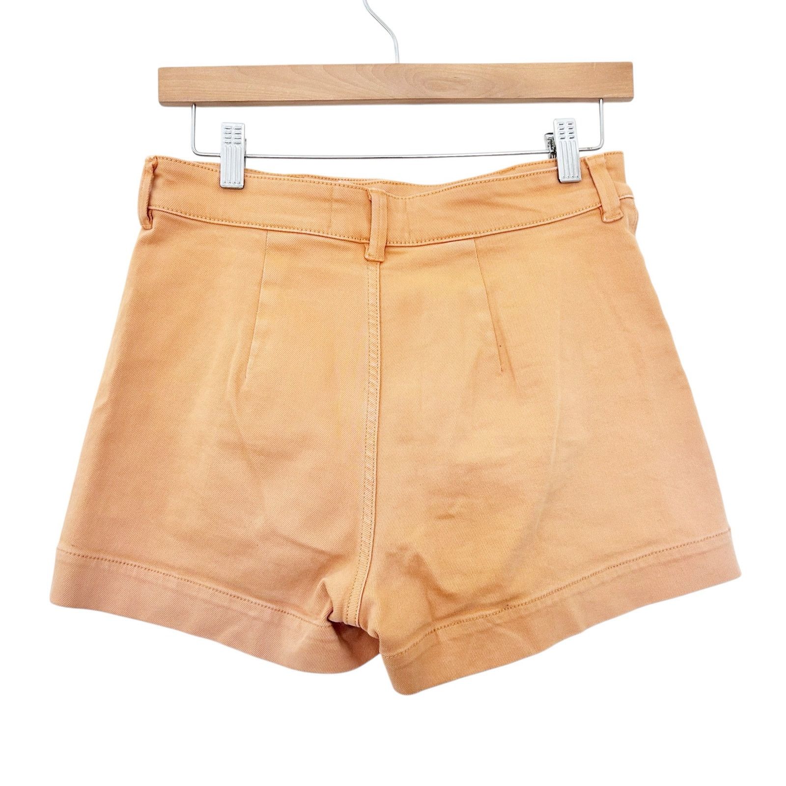 Everlane Everlane Orange Denim Shorts Sz 4 Size 27" / US 4 / IT 40 - 4 Thumbnail
