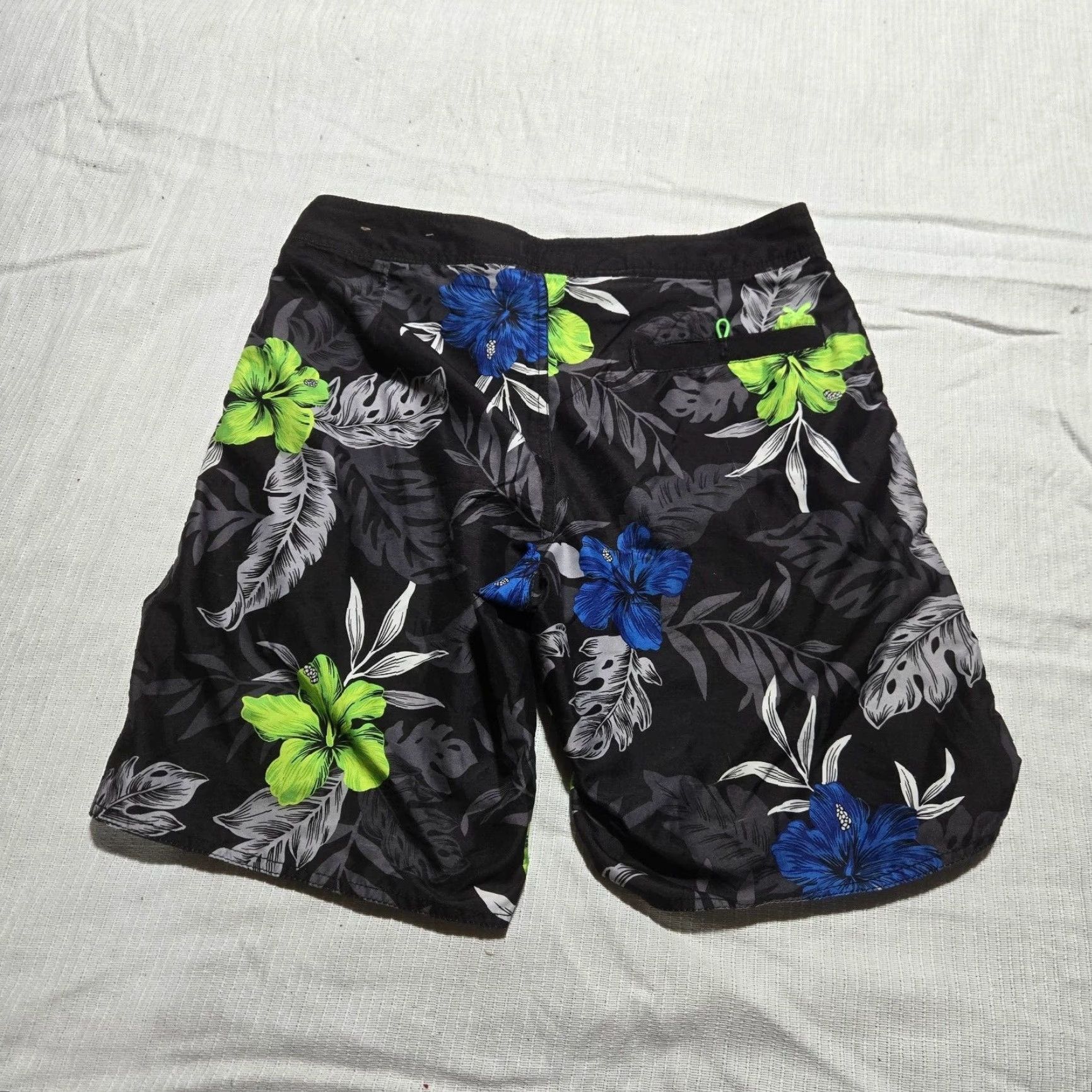 American Eagle Outfitters American Eagle Outfitters Swim Trunks Men M Multicolor Patriotic Elastic Waist Drawstring Pockets Mens Size US 31 - 8 Thumbnail