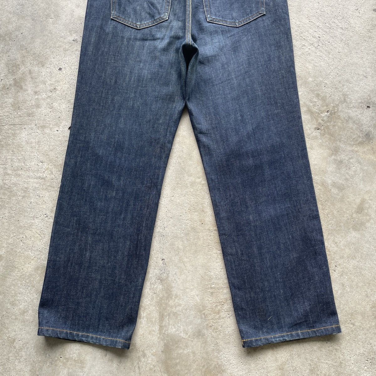 Japanese Brand Vintage Something Edwin Product Blue Denim Pants Jeans W30 Size US 30 / EU 46 - 11 Thumbnail