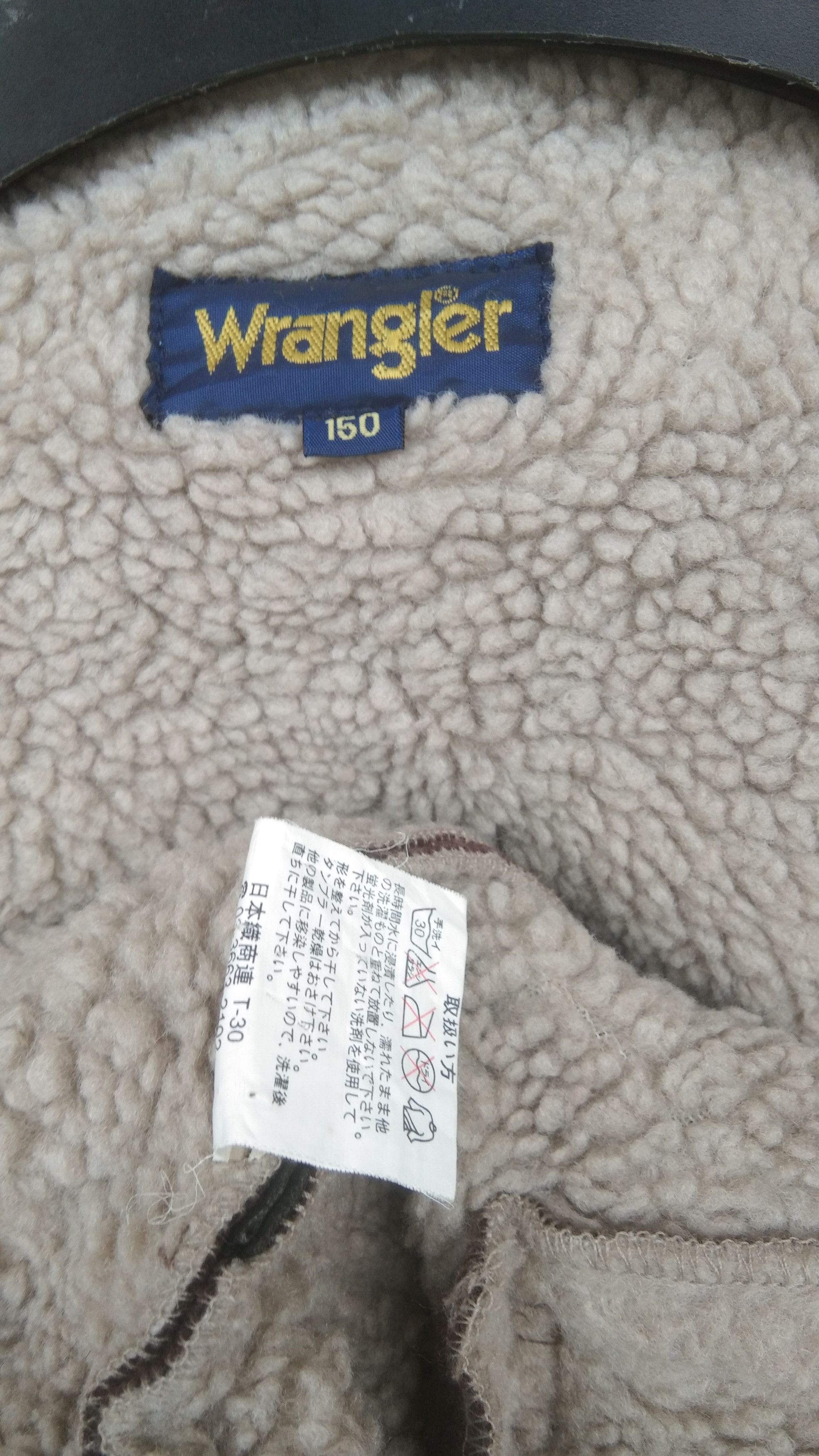 Japanese Brand × Vintage × Wrangler Vtg Wrangler B3 jacket Size S / US 4 / IT 40 - 9 Thumbnail