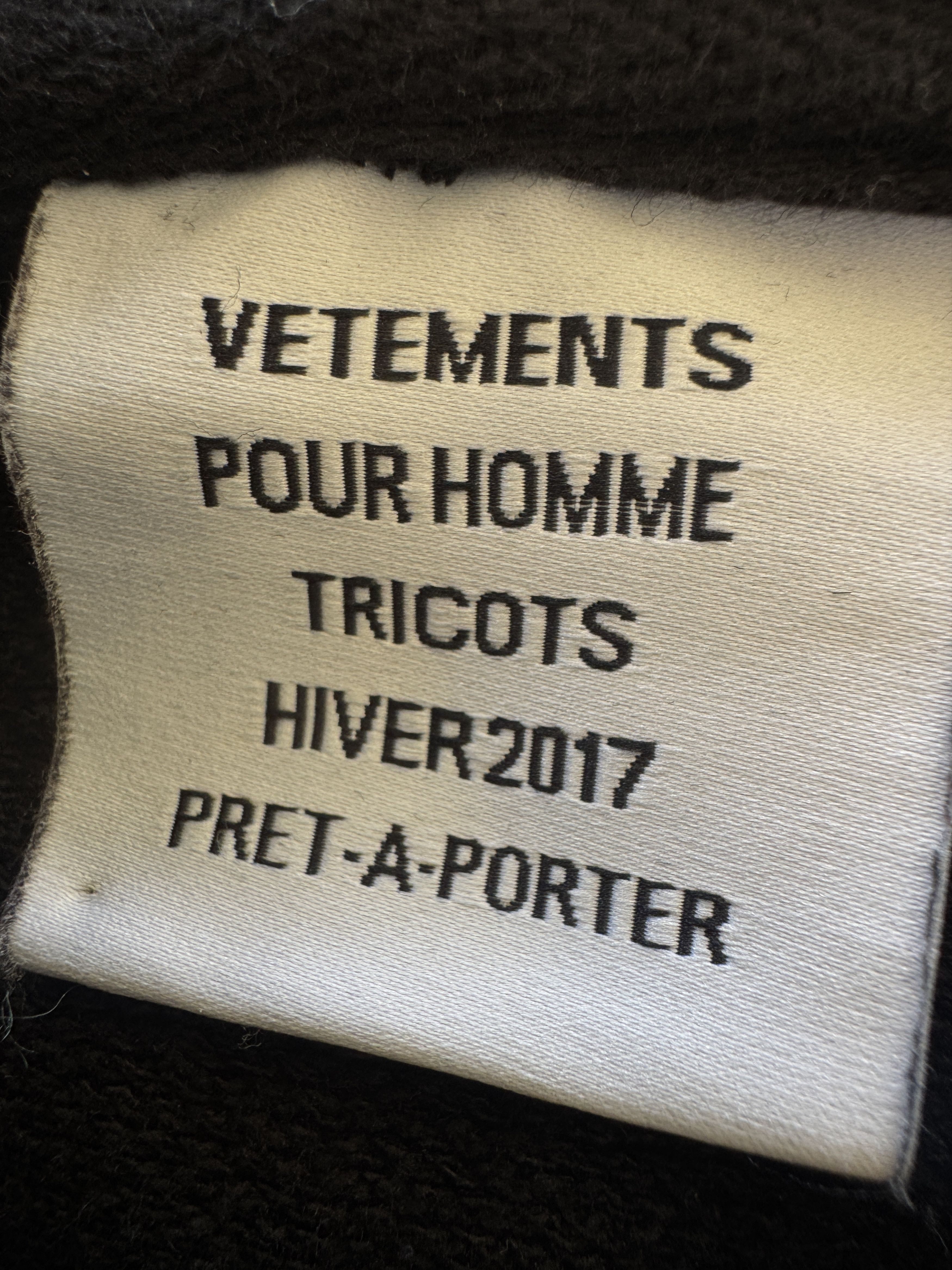 Vetements Vetements Total Fucking Darkness Hoodie Size US M / EU 48-50 / 2 - 13 Thumbnail