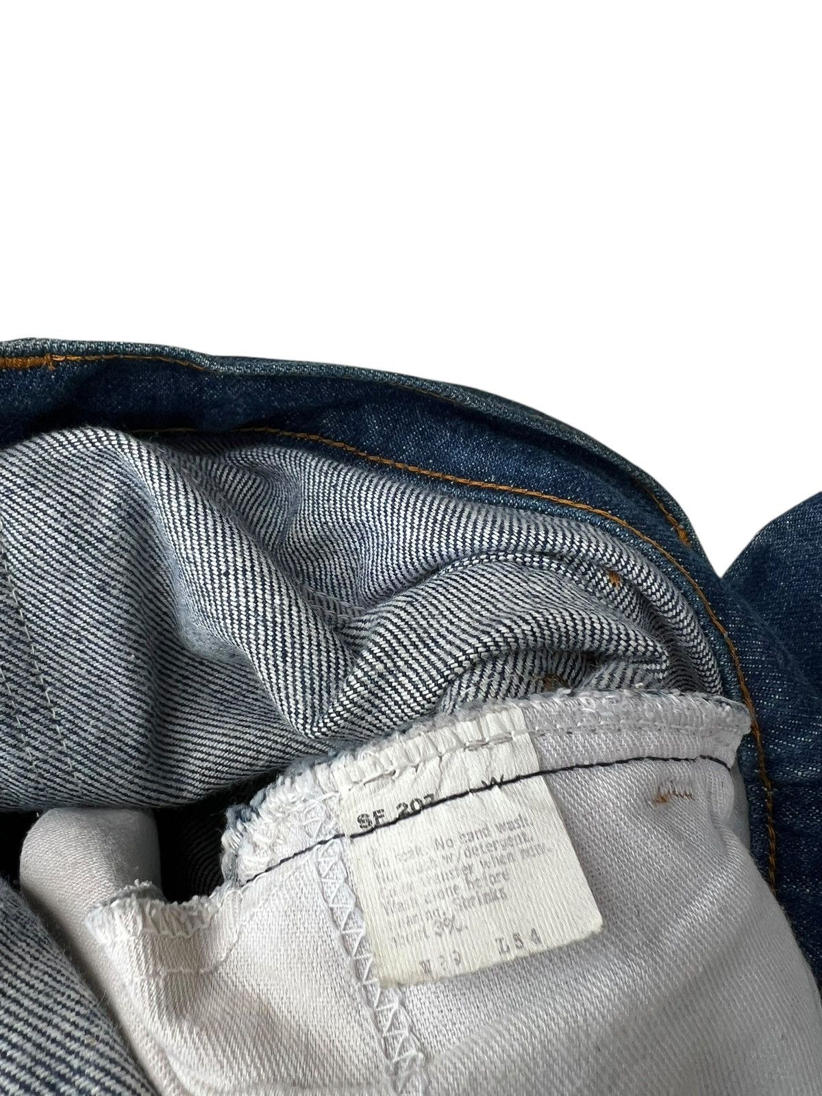 Levi's Dirty Mud Vintage 80s Levi’s 684 Denim Super Flare Jeans Size US 29 - 22 Thumbnail