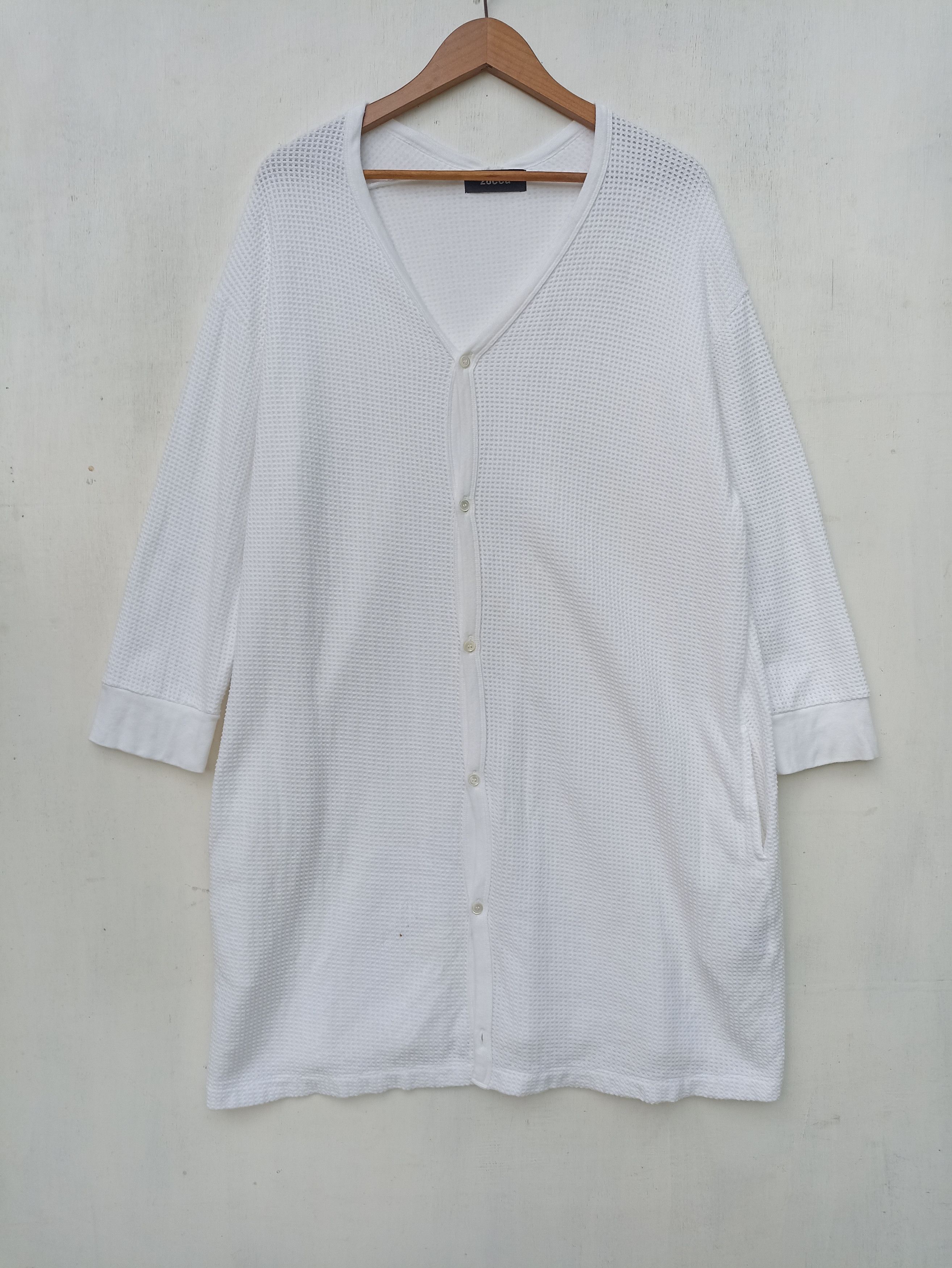 CABANE de ZUCCa × Issey Miyake × Zucca Zucca Cardigan by Issey miyake Zucca Long Cardigan Size US M / EU 48-50 / 2 - 1 Thumbnail