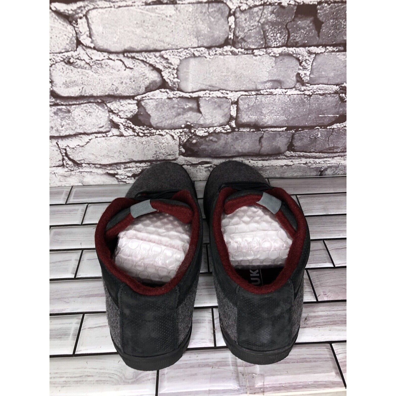 Other Baabuk Sky Wooler Gray High Top Wool Fabric Sneakers Shoes M Size US 9 / EU 42 - 10 Thumbnail