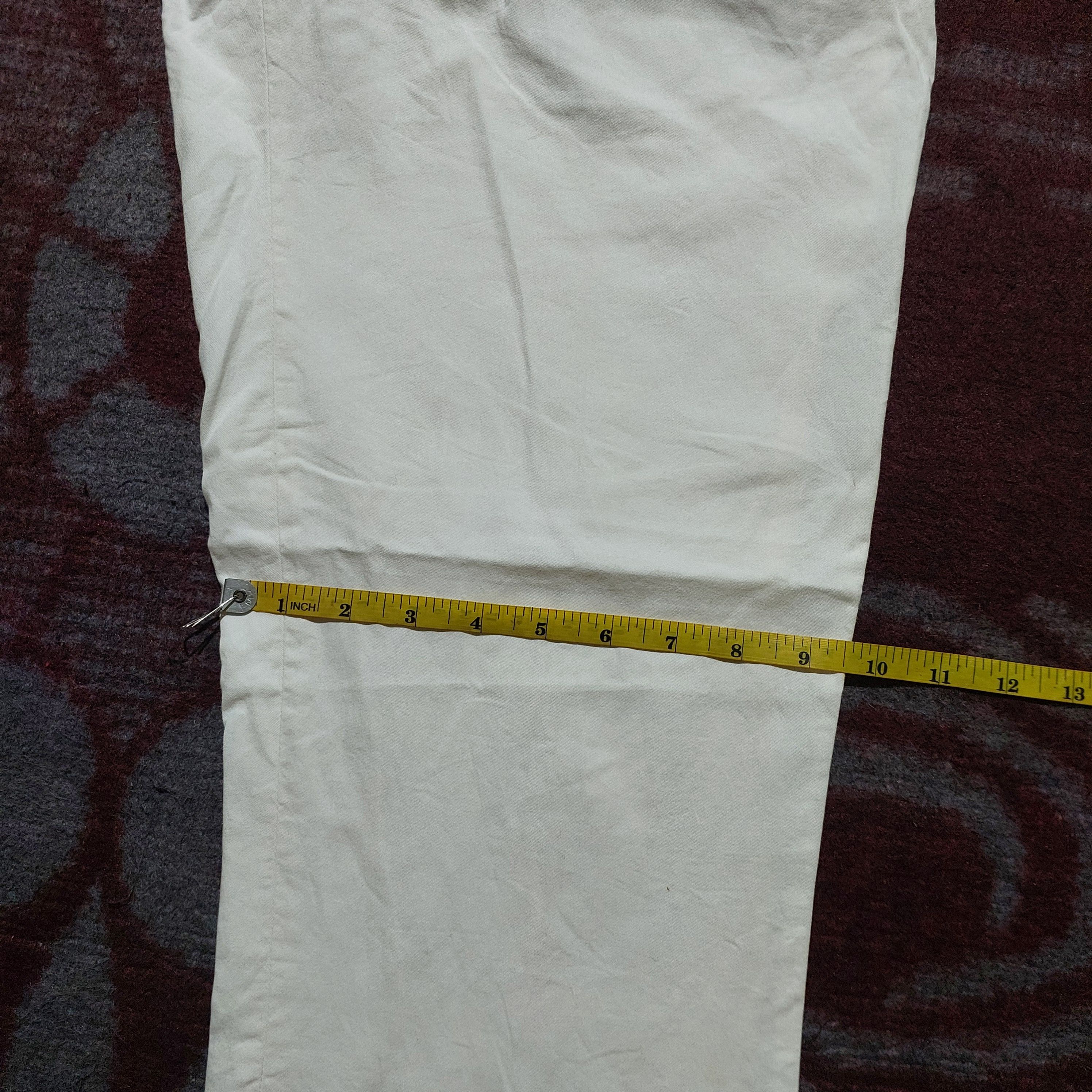 Hermes Hermes Paris ivory white casual trousher pants Size US 32 / EU 48 - 17 Thumbnail