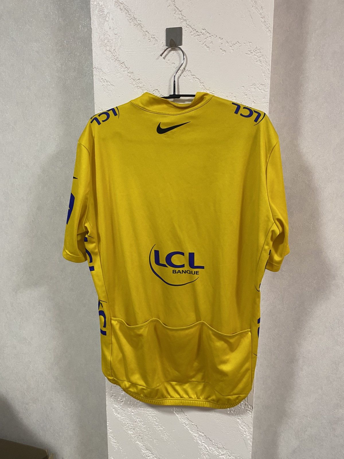 Nike Nike Tour De France 2007 Yellow Cycling Bike Velo Jersey L Size US L / EU 52-54 / 3 - 11 Thumbnail