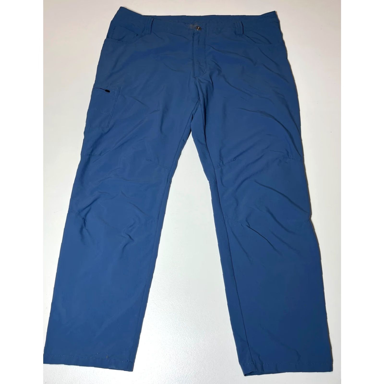 Patagonia Patagonia Men's Quandary Pants 55175 Hiking Outdoors Size 40 Blue Cotton Blend 31.5in Inseam Regular Pants Mens Size US 40 / EU 56 - 3 Thumbnail