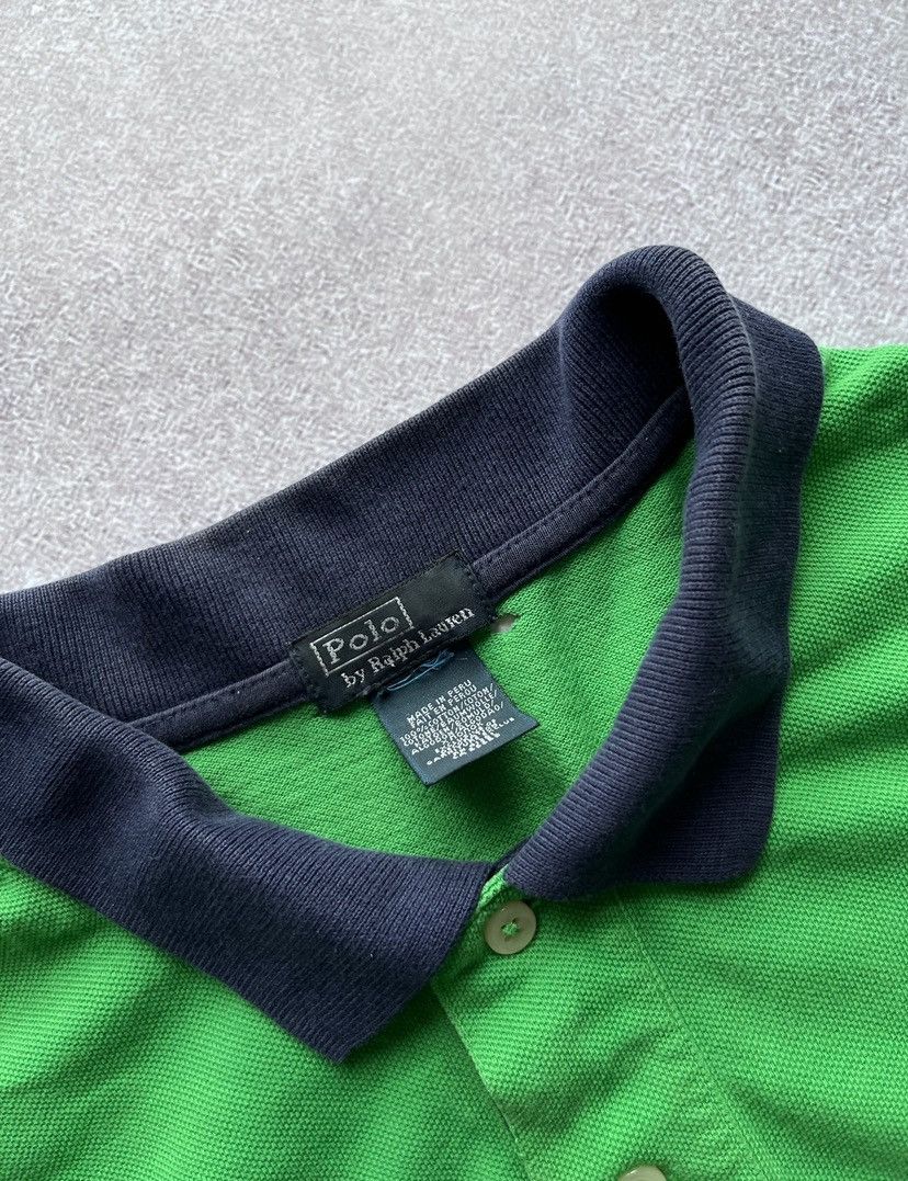 Polo Ralph Lauren Vintage Polo Ralph Lauren Green Chief Keef Style Shirt Y2K M Size US M / EU 48-50 / 2 - 3 Thumbnail