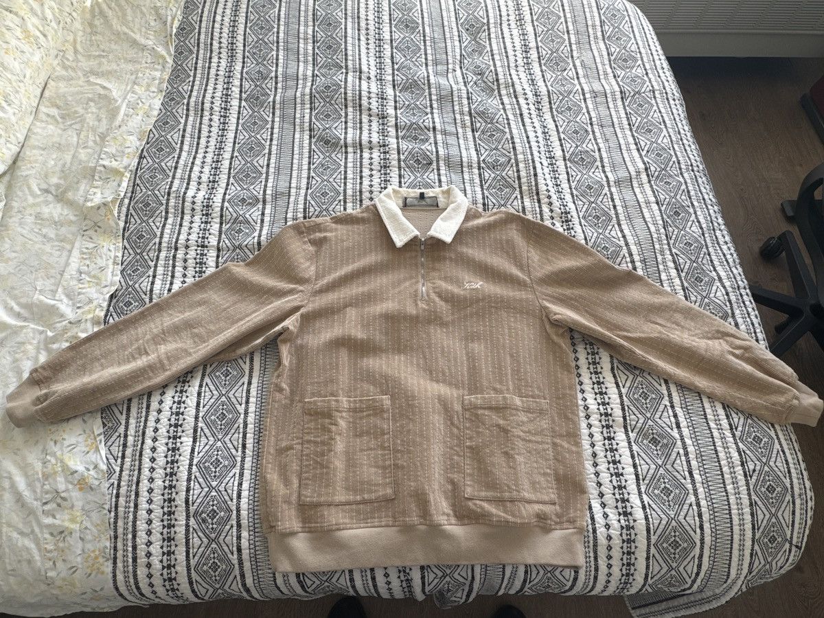 Kith KXTH Lakeside Claremont Sherpa Quarter Zip | Grailed