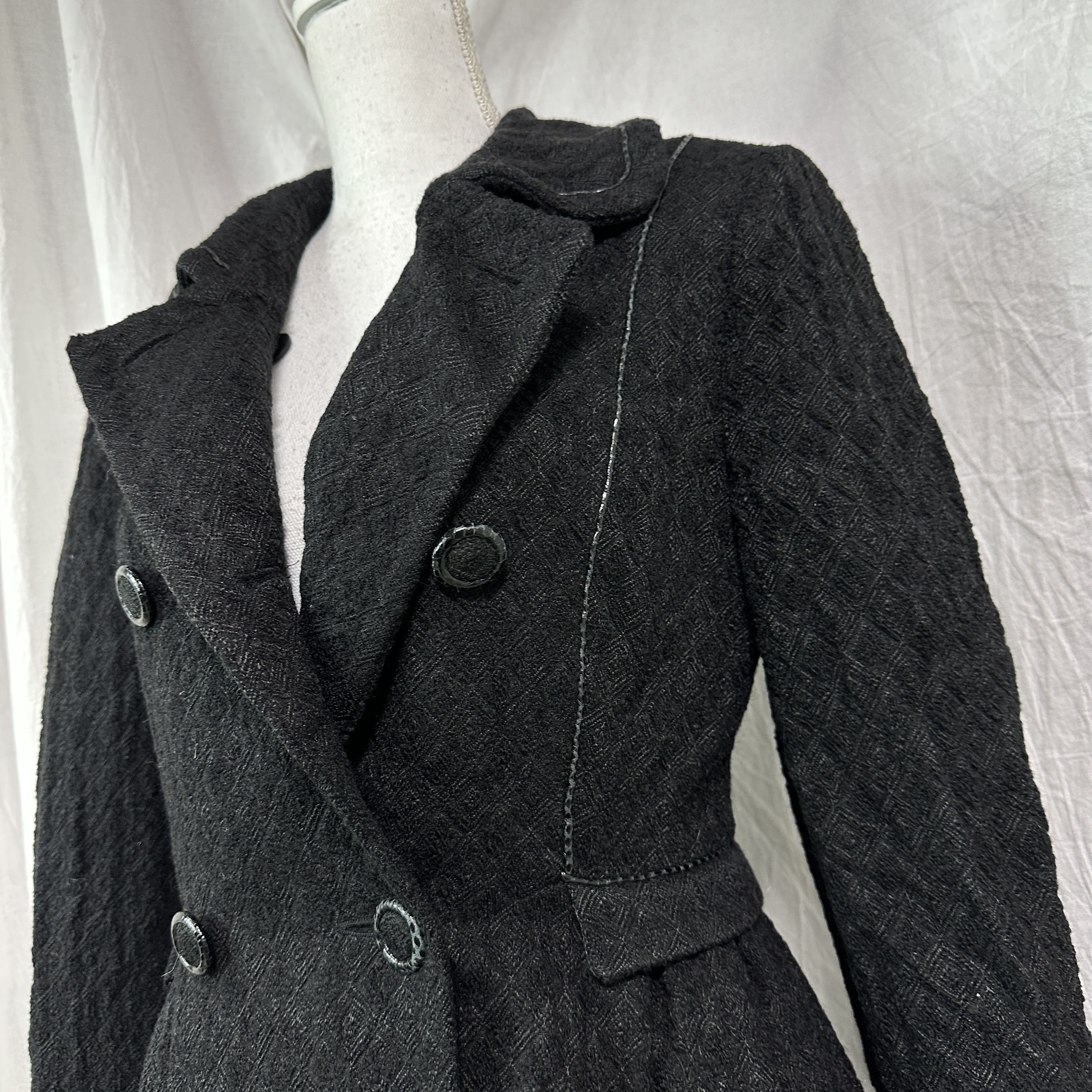Bottega Veneta Vintage Avant Garde Opium Bottega Veneta Coat Y2K Size S / US 4 / IT 40 - 4 Thumbnail