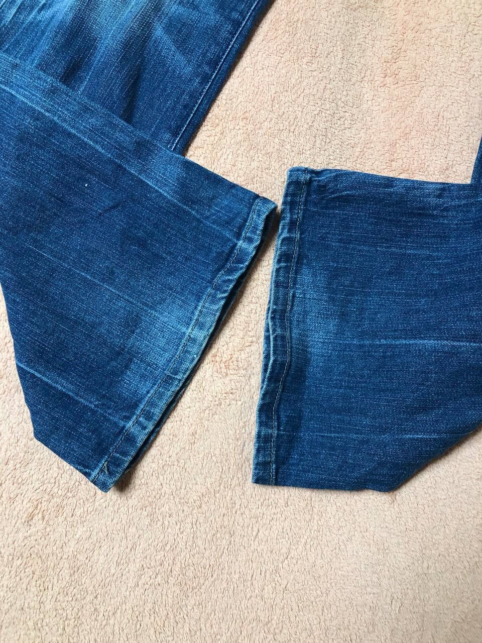 Diesel × Japanese Brand Vintage Diesel Y2K distressed Flare denim pants Size 30" / US 8 / IT 44 - 10 Thumbnail