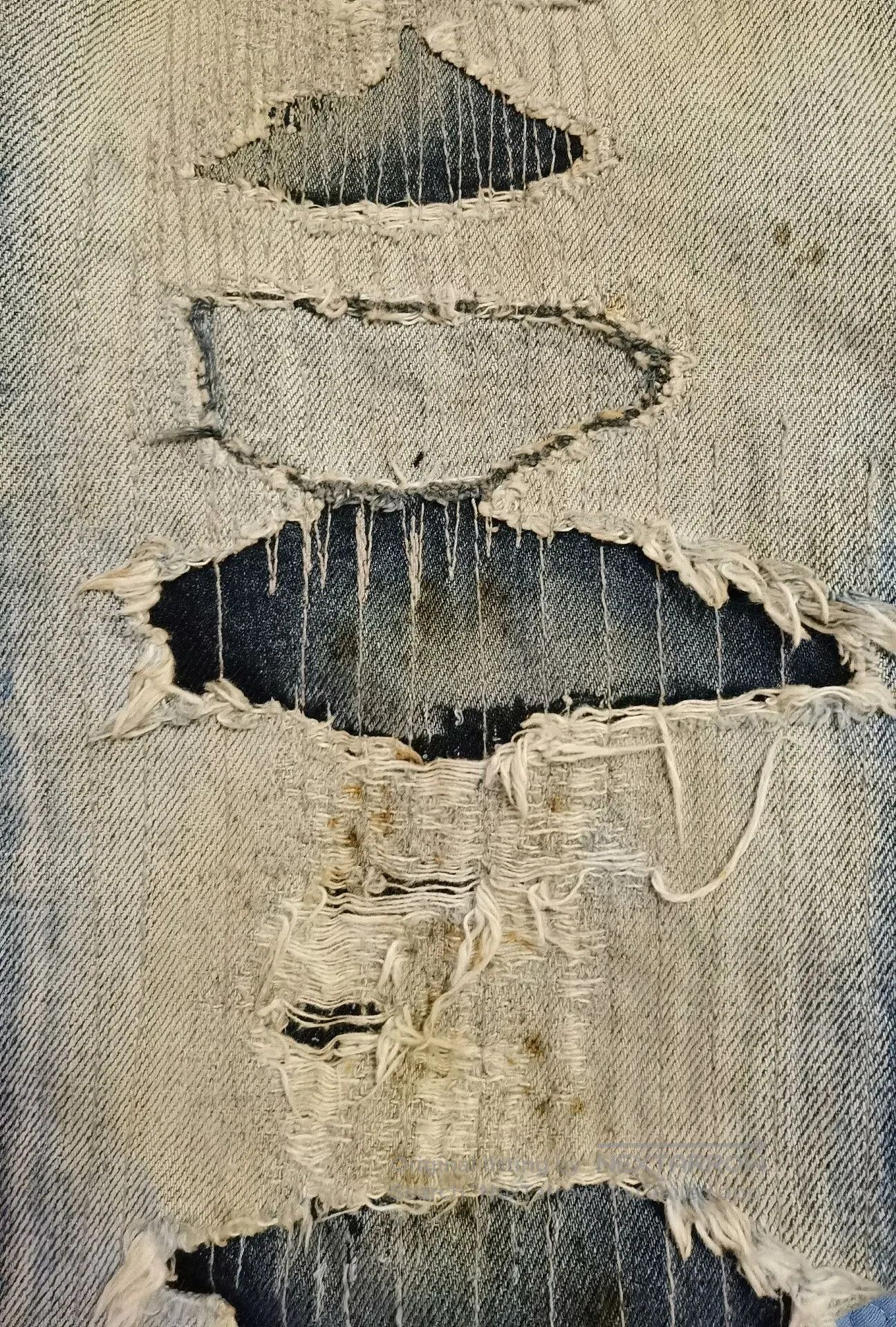 Pledge pledge patchwork distressed denim pants. Size US 38 / EU 54 - 5 Thumbnail