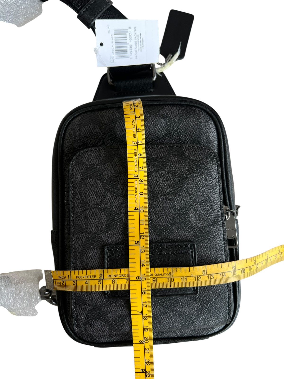 Coach × Designer Coach Racer Signature Crossbody Sling Bag Size ONE SIZE - 7 Thumbnail